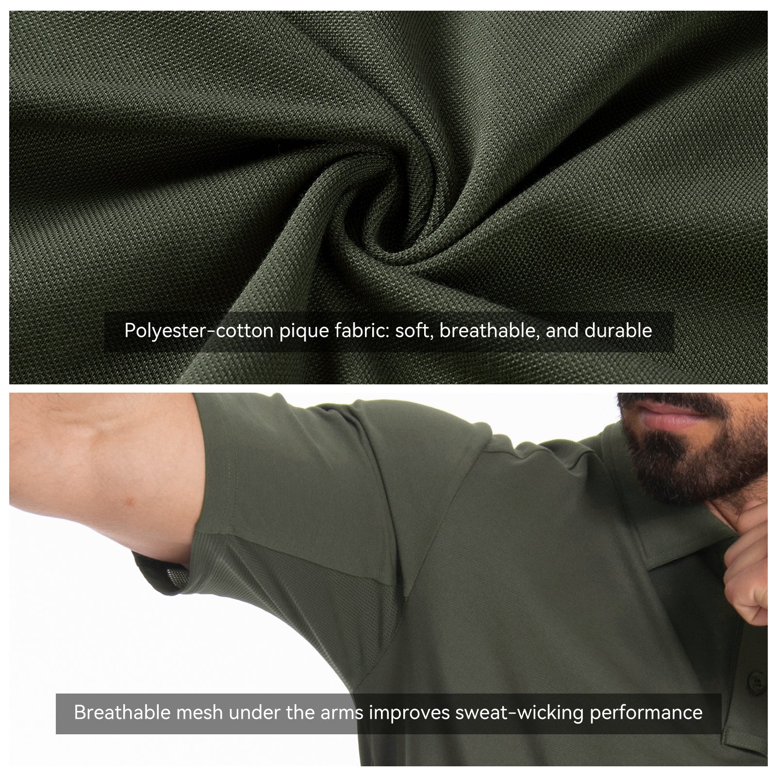 Tactical Polo Shirts Short Sleeve Performance Shirt
