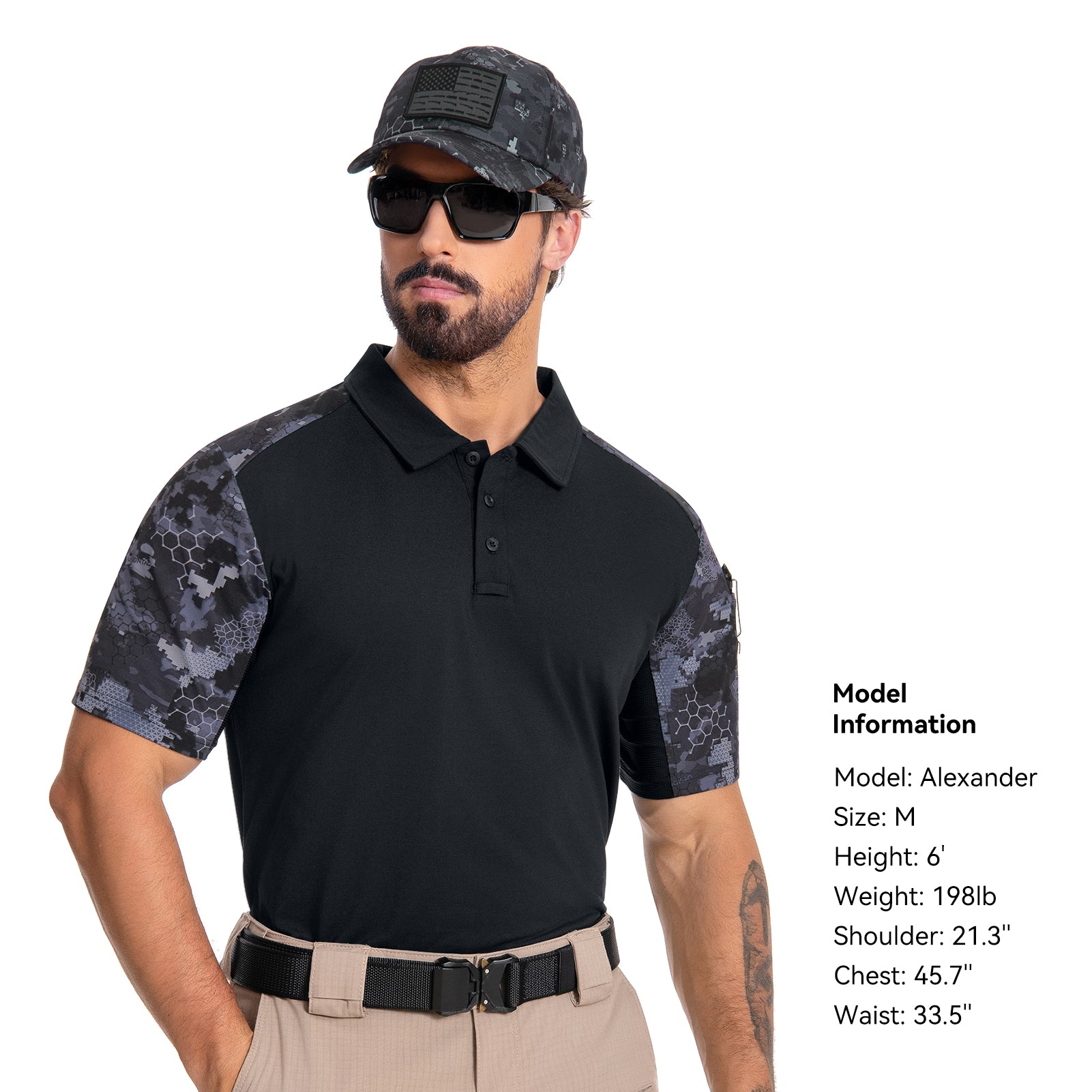 Tactical Polo Shirts Short Sleeve Performance Shirt