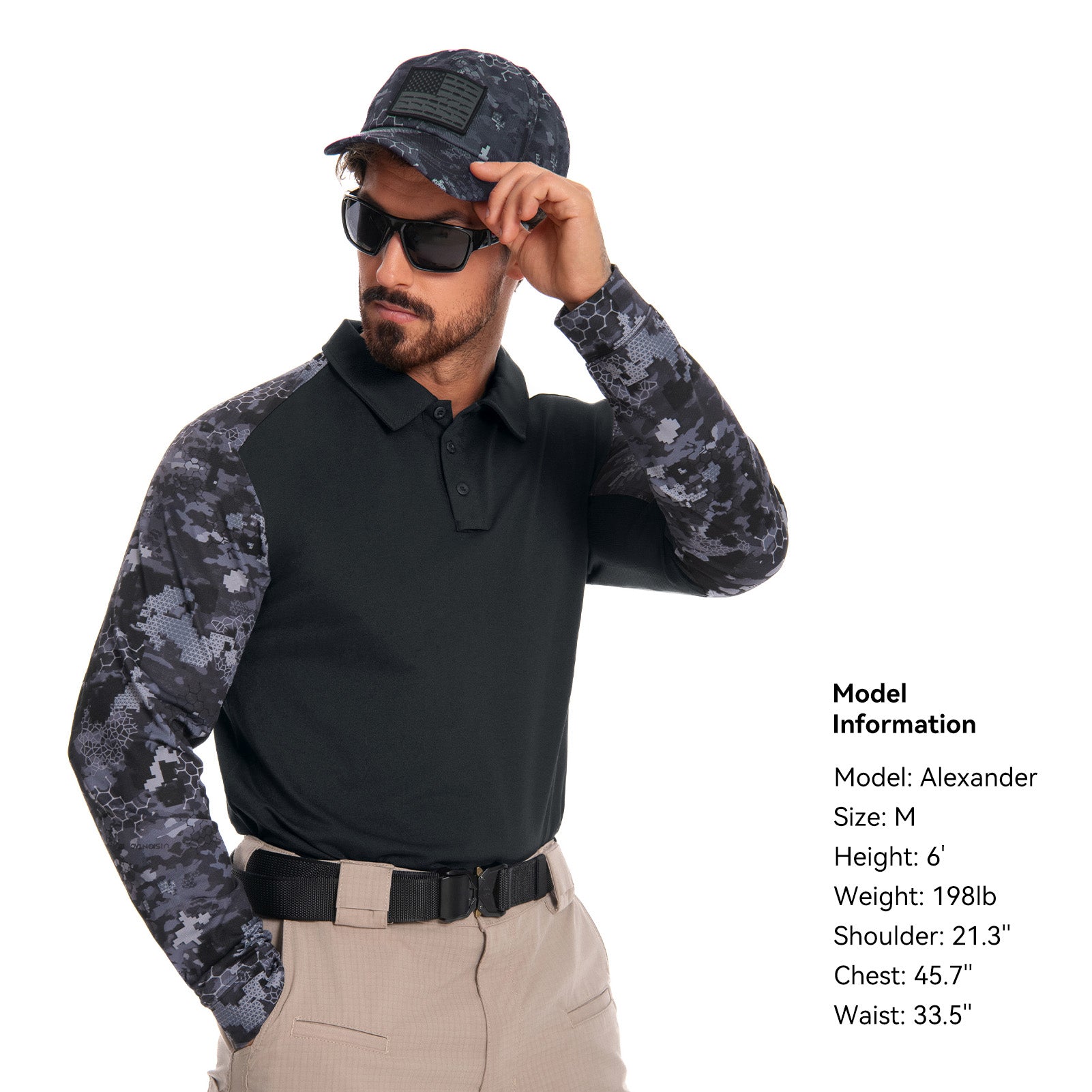 Tactical Polo Shirts Long Sleeve Performance Shirt