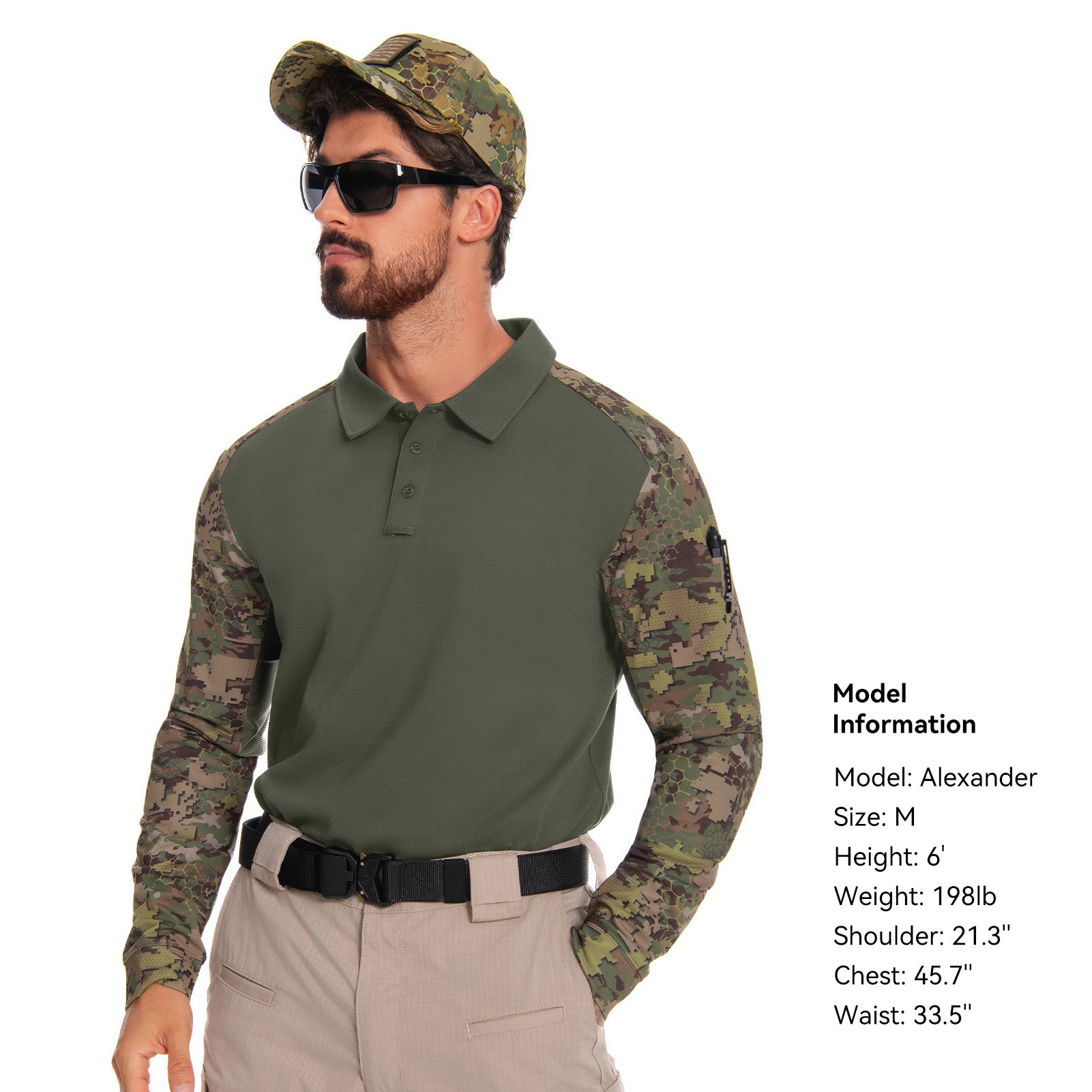 Tactical Polo Shirts Long Sleeve Performance Shirt