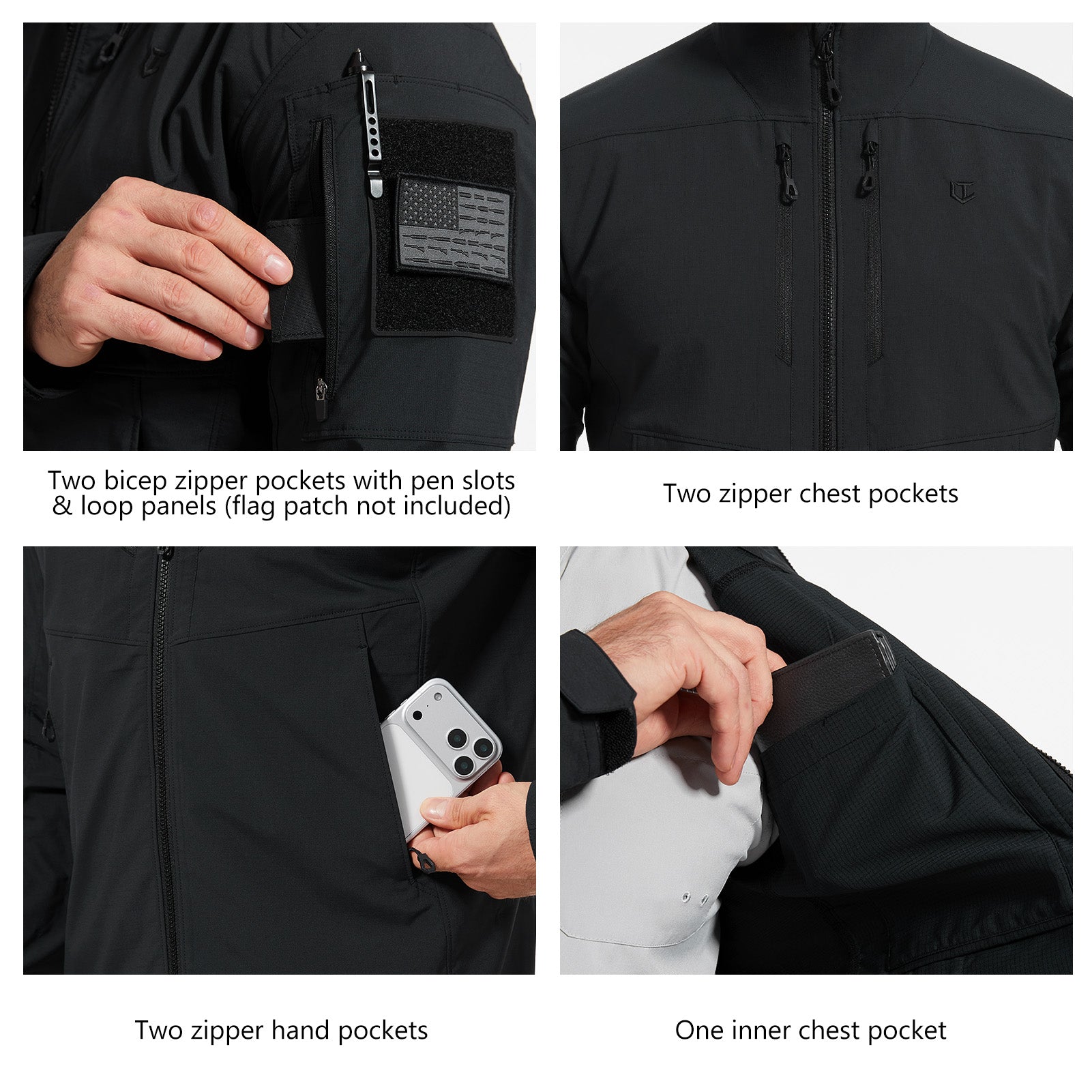 Water Resistant Tactical Jacket