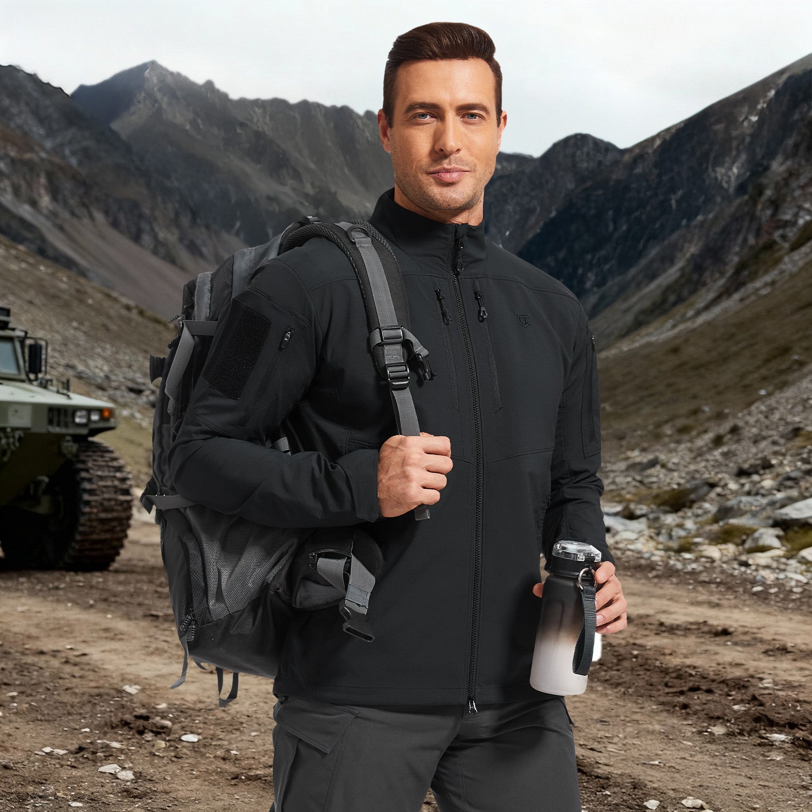 Water Resistant Tactical Jacket
