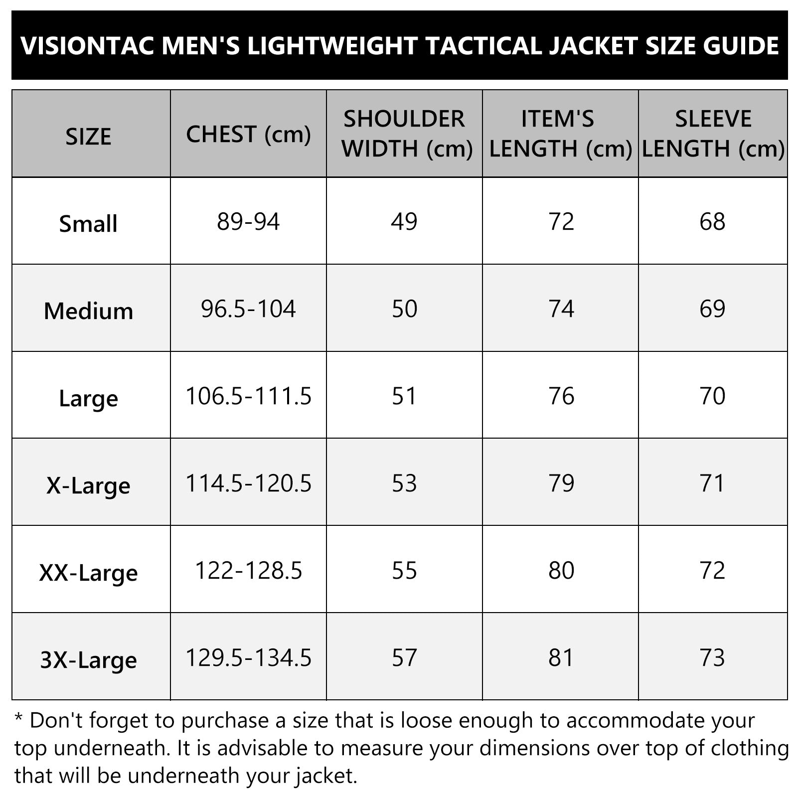 Water Resistant Tactical Jacket