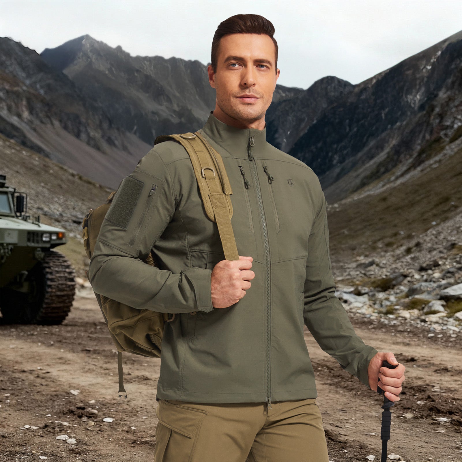 Water Resistant Tactical Jacket