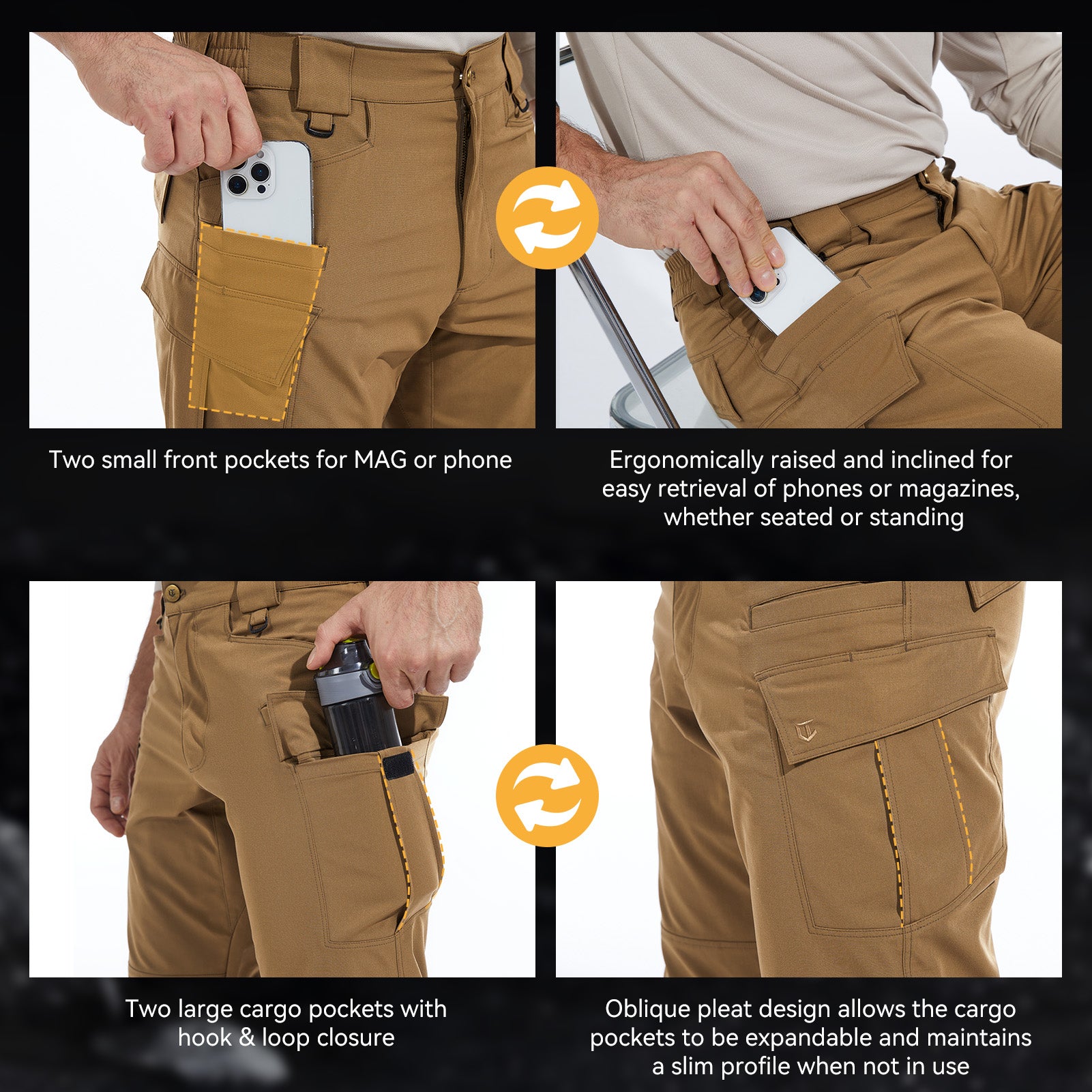 work pants cargo #color_Coyote