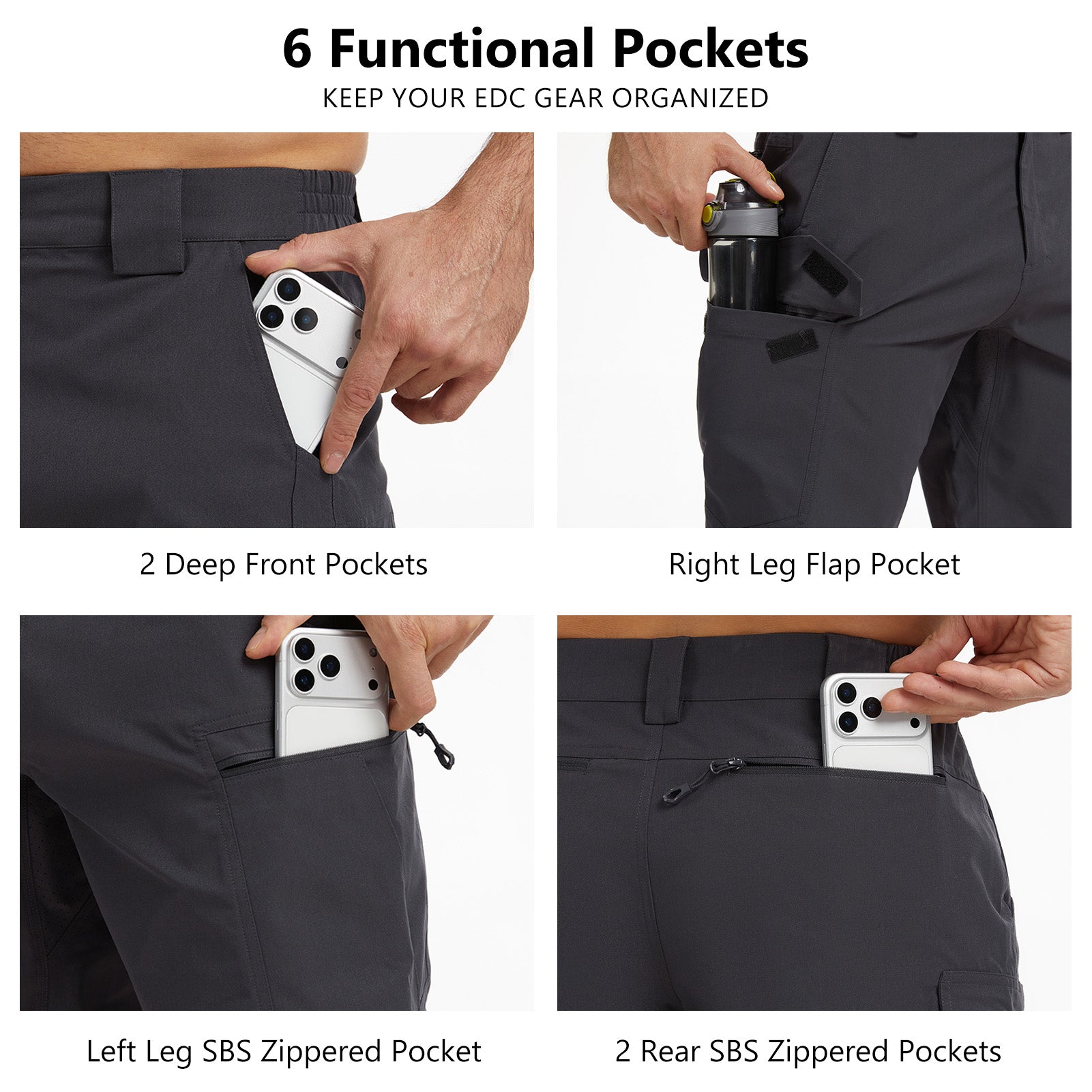 Men 10.5" Ripstop Tactical Shorts