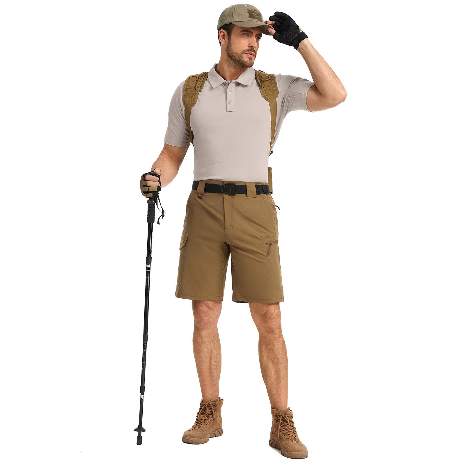 Men 10.5" Ripstop Tactical Shorts
