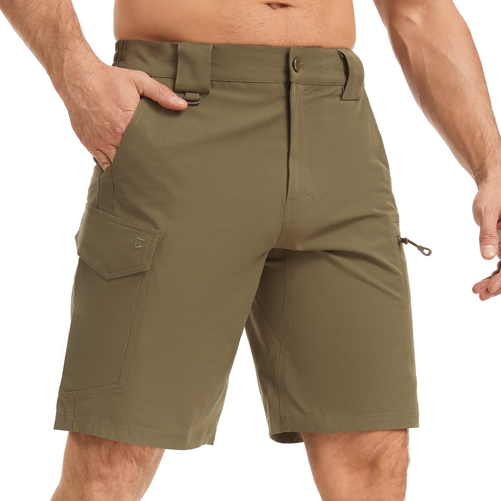 Men 10.5" Ripstop Tactical Shorts