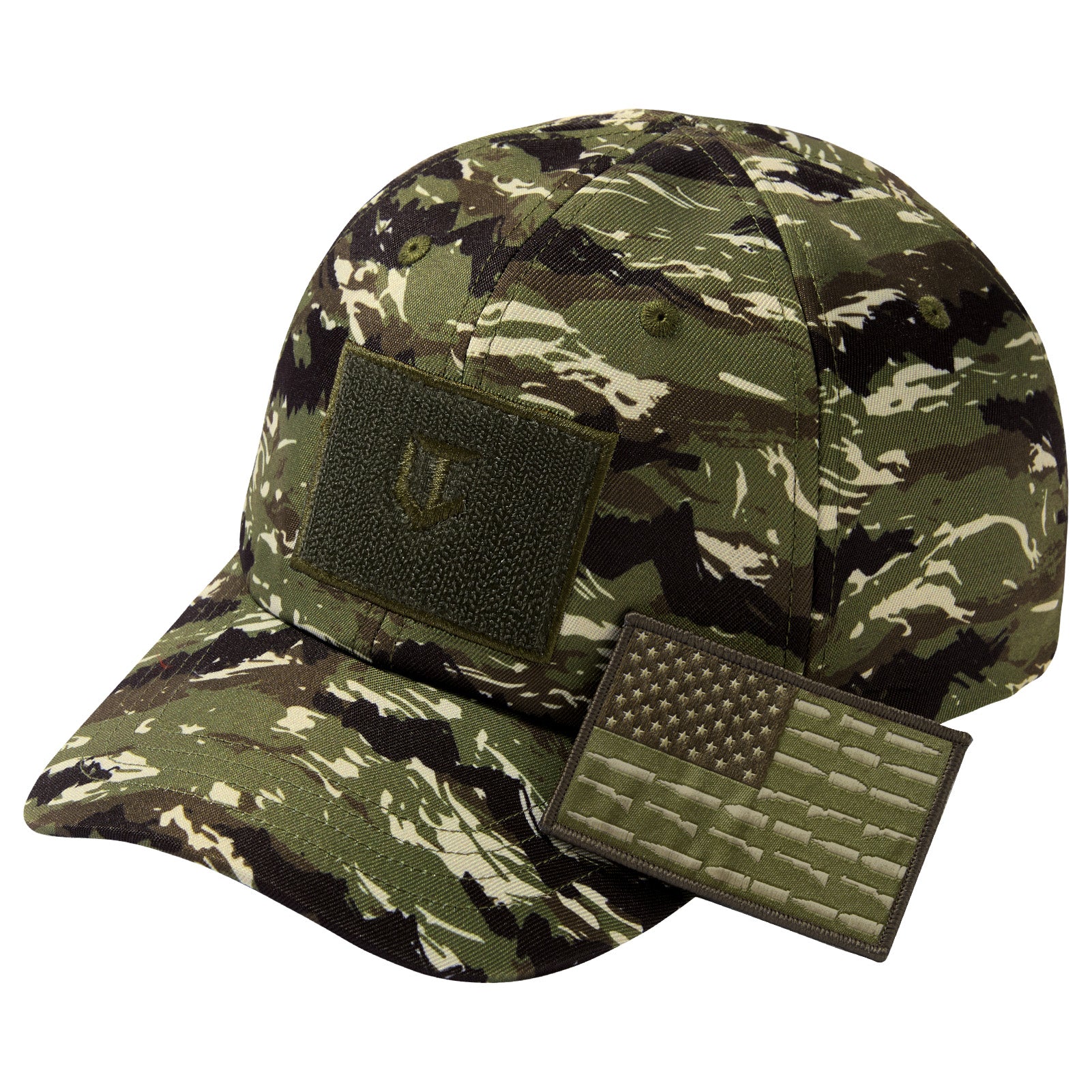 Tactical Hat with Flag Patch