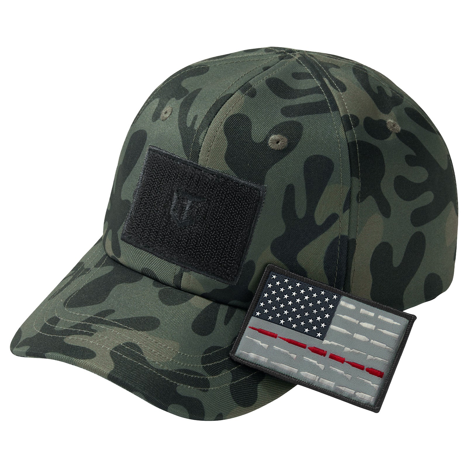 Tactical Hat with Flag Patch