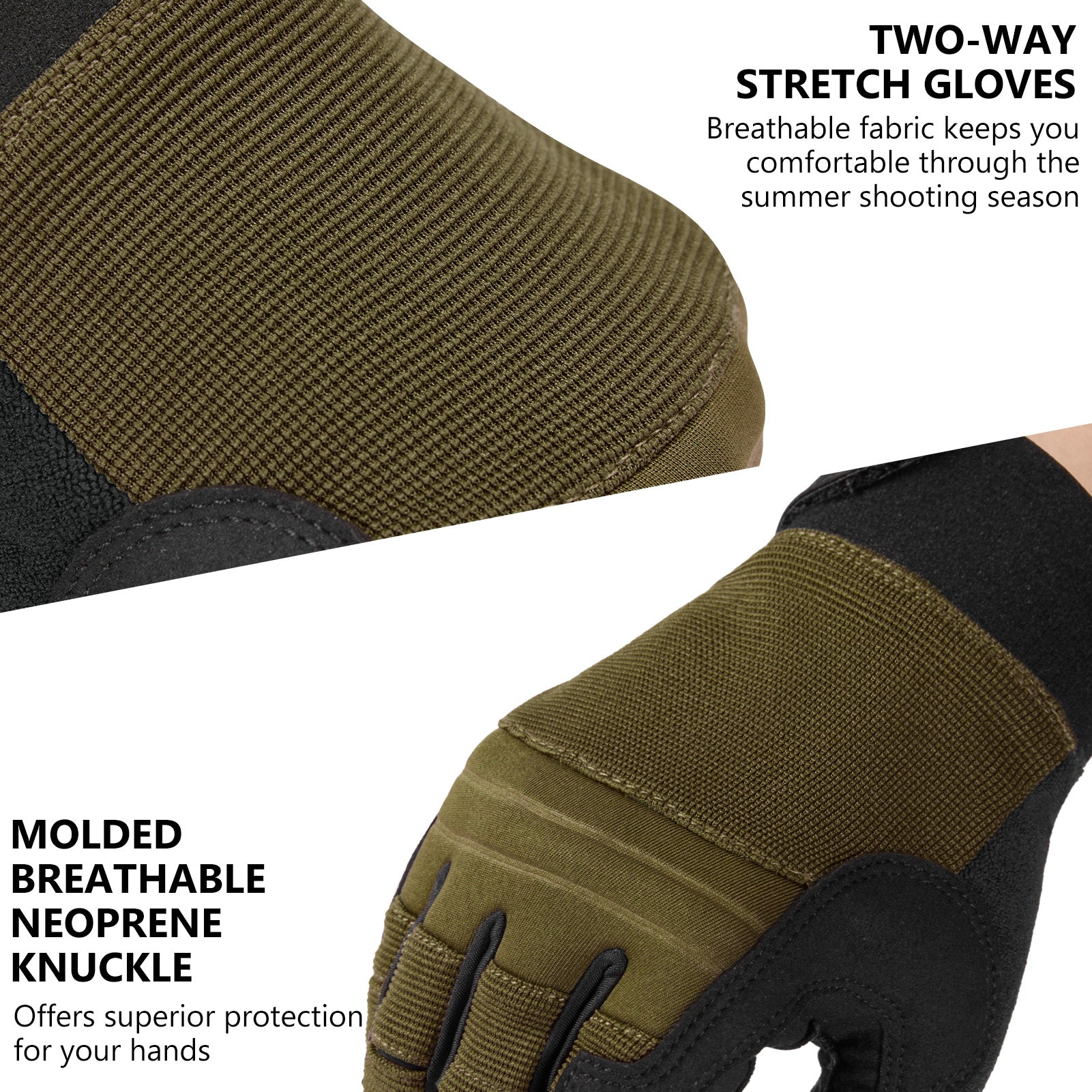 Utility Tactical Half Finger Gloves