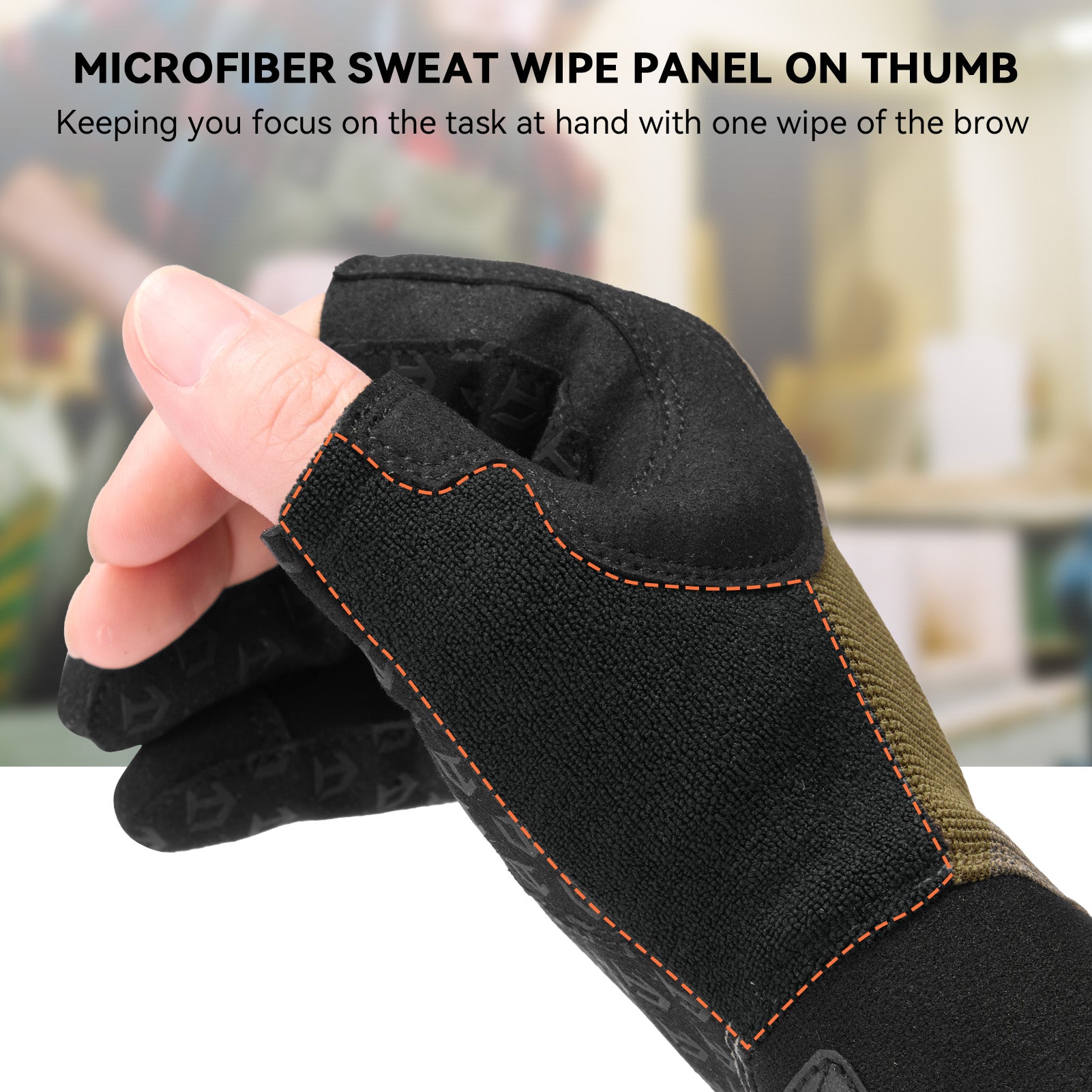 Utility Tactical Half Finger Gloves