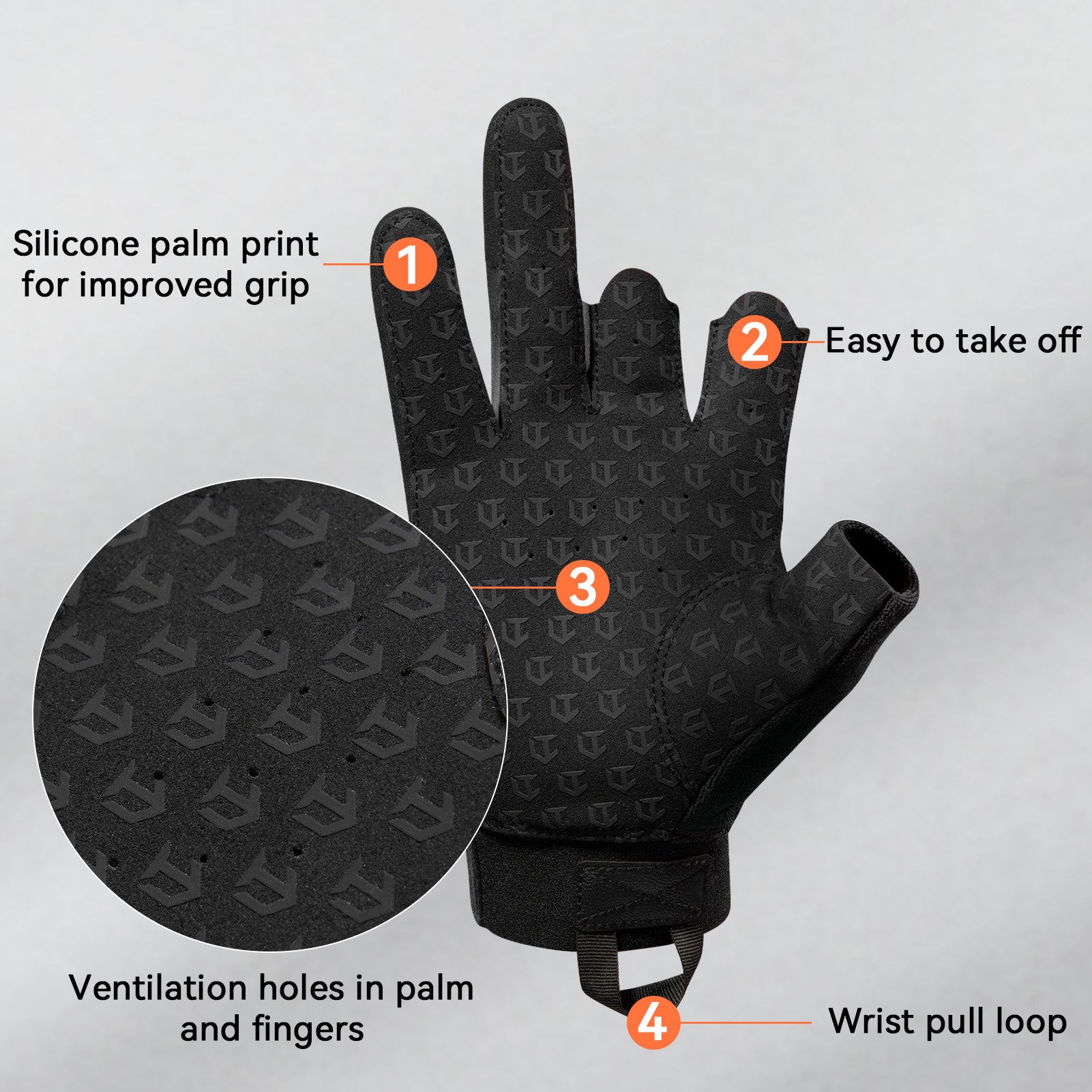 Utility Tactical Half Finger Gloves