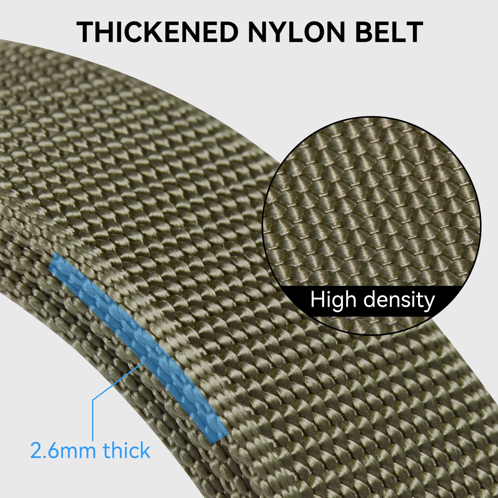 Quick Release Tactical Belt 1.5" Nylon Web Belt