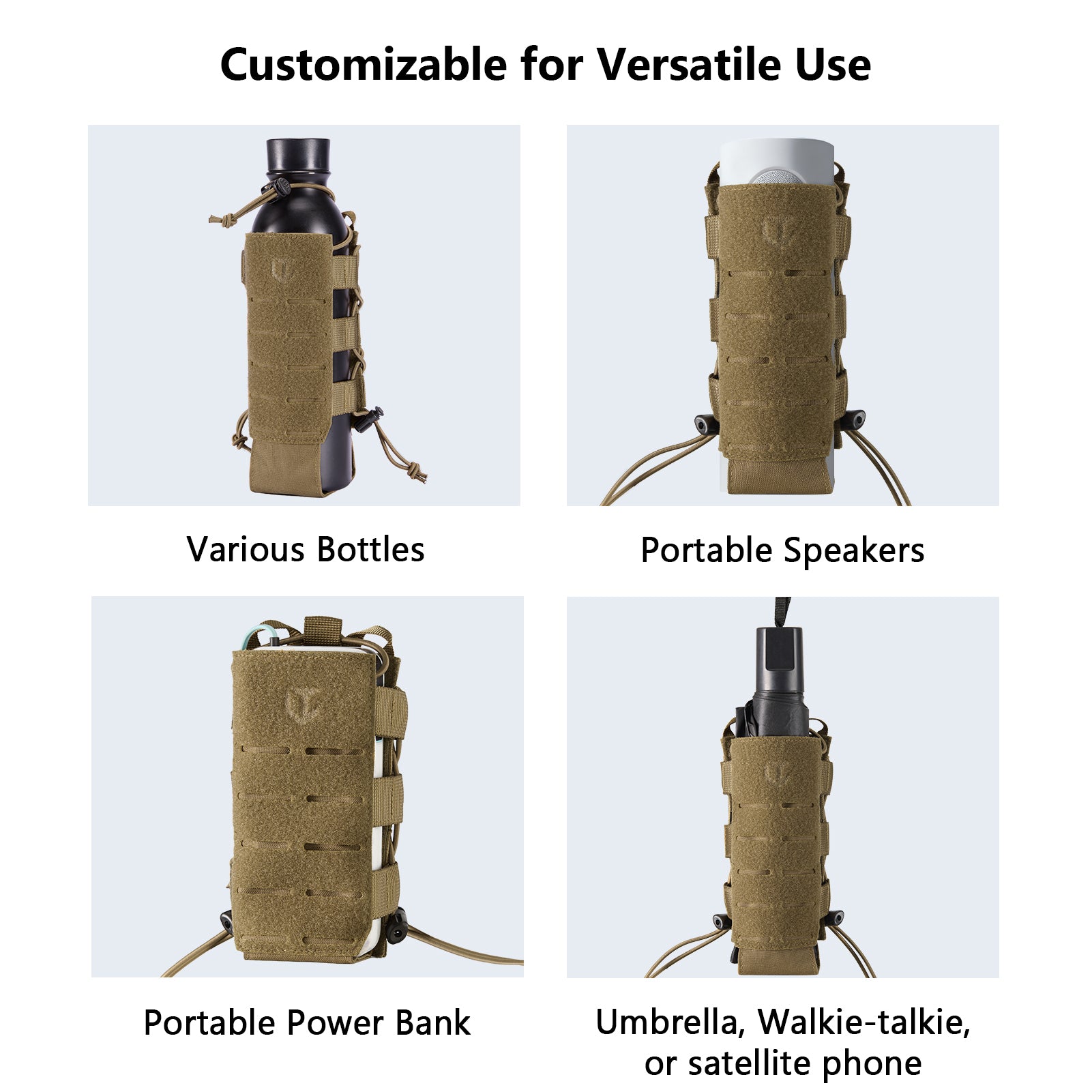 Tactical MOLLE Pouch Water Bottle