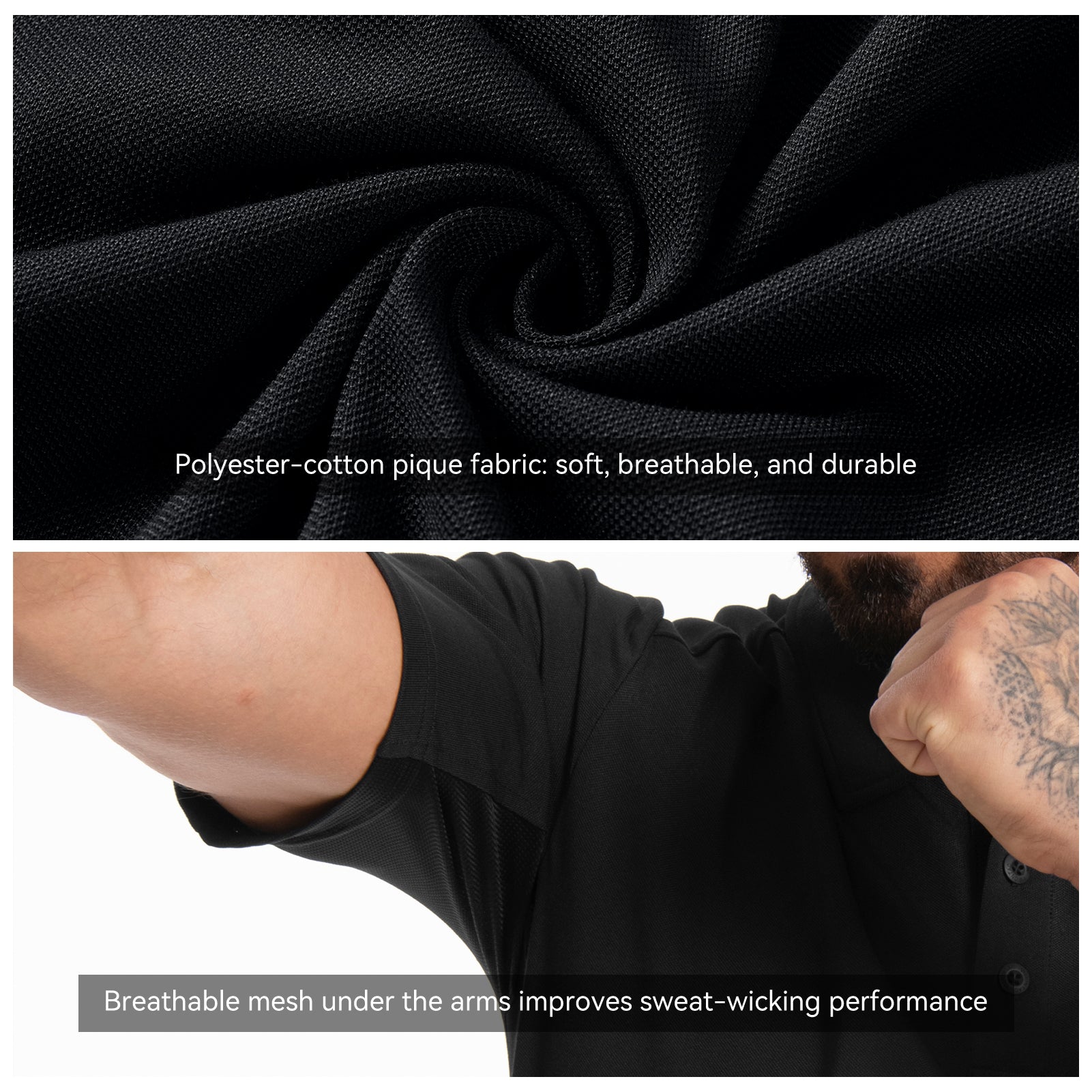 Tactical Polo Shirts Short Sleeve Performance Shirt