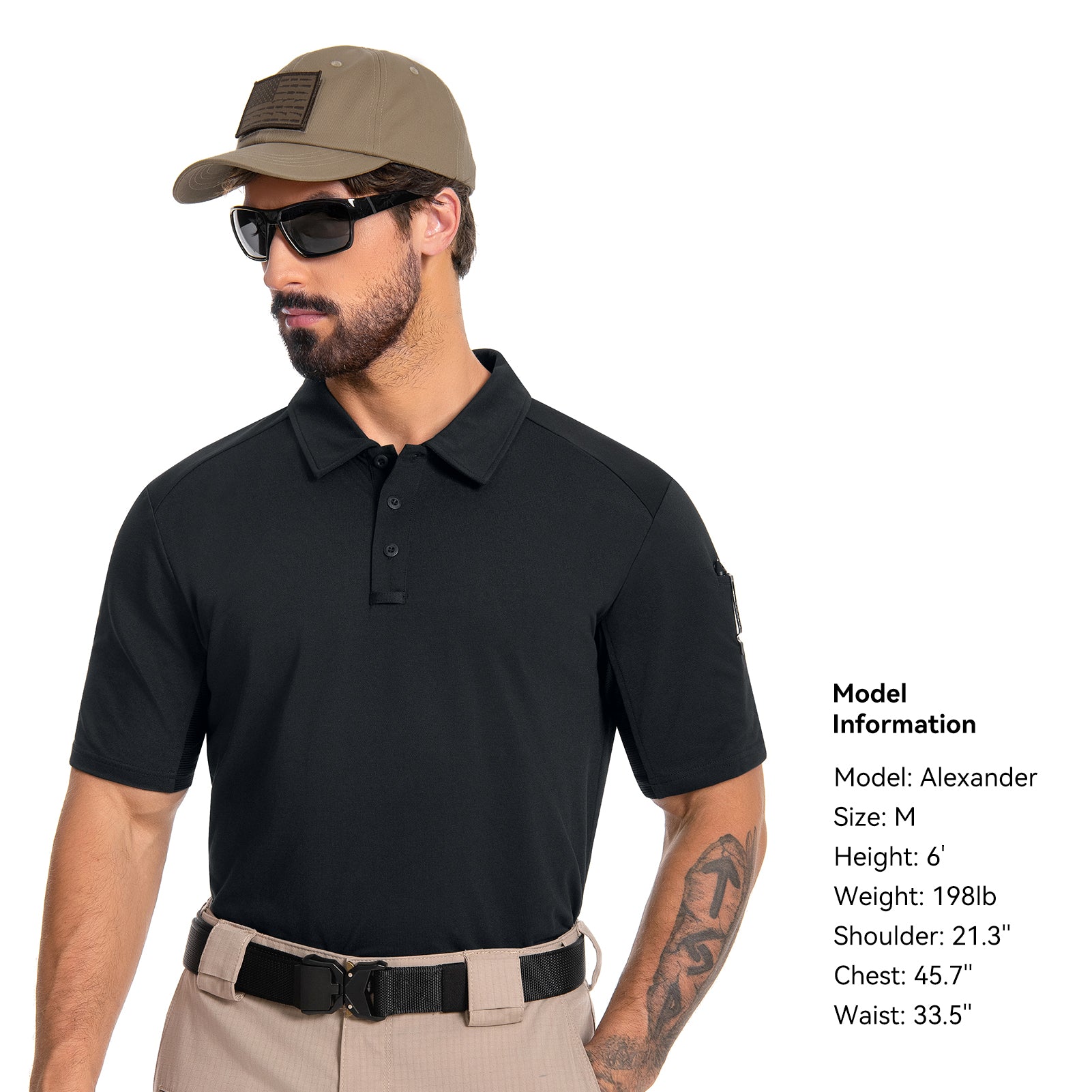 Tactical Polo Shirts Short Sleeve Performance Shirt