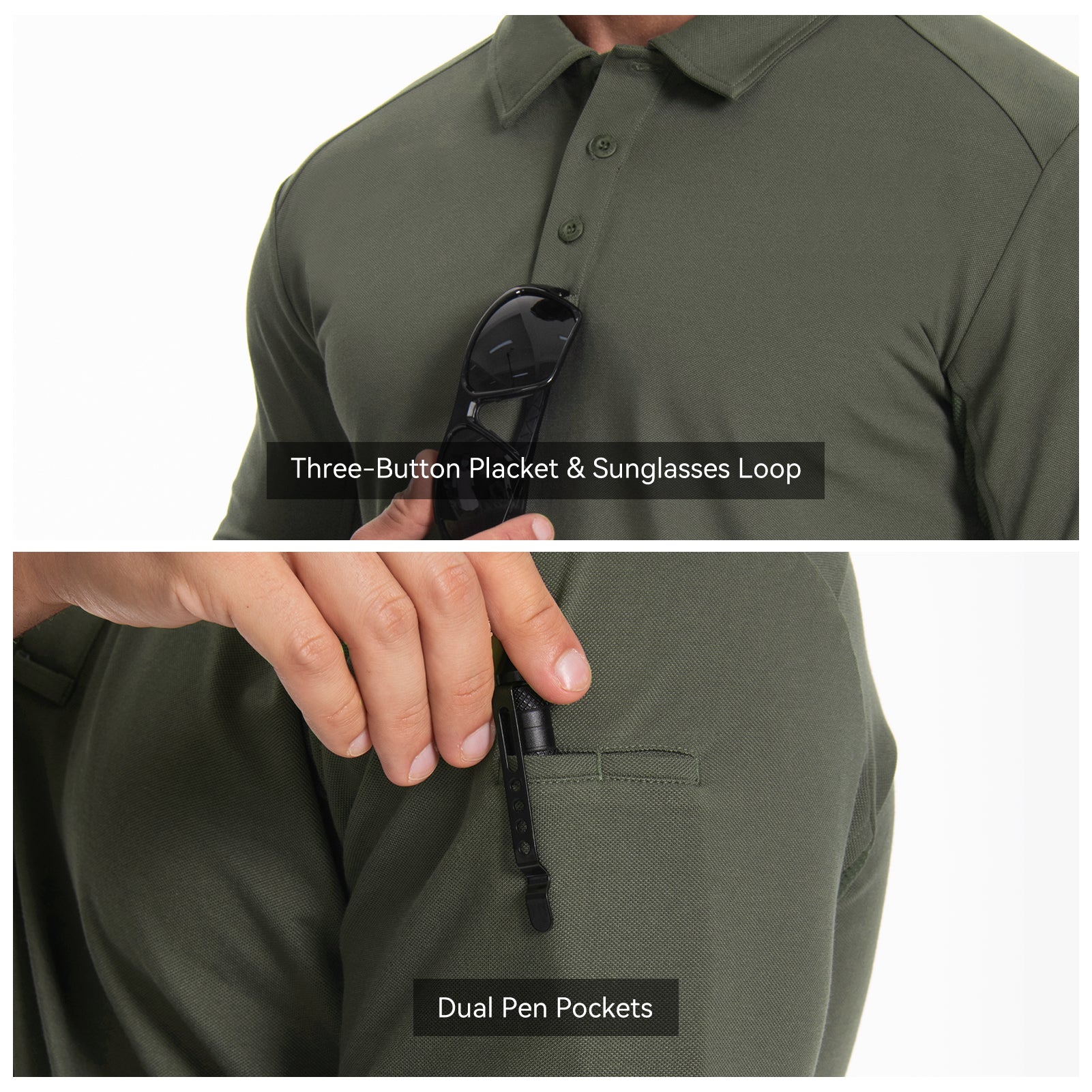 Tactical Polo Shirts Short Sleeve Performance Shirt