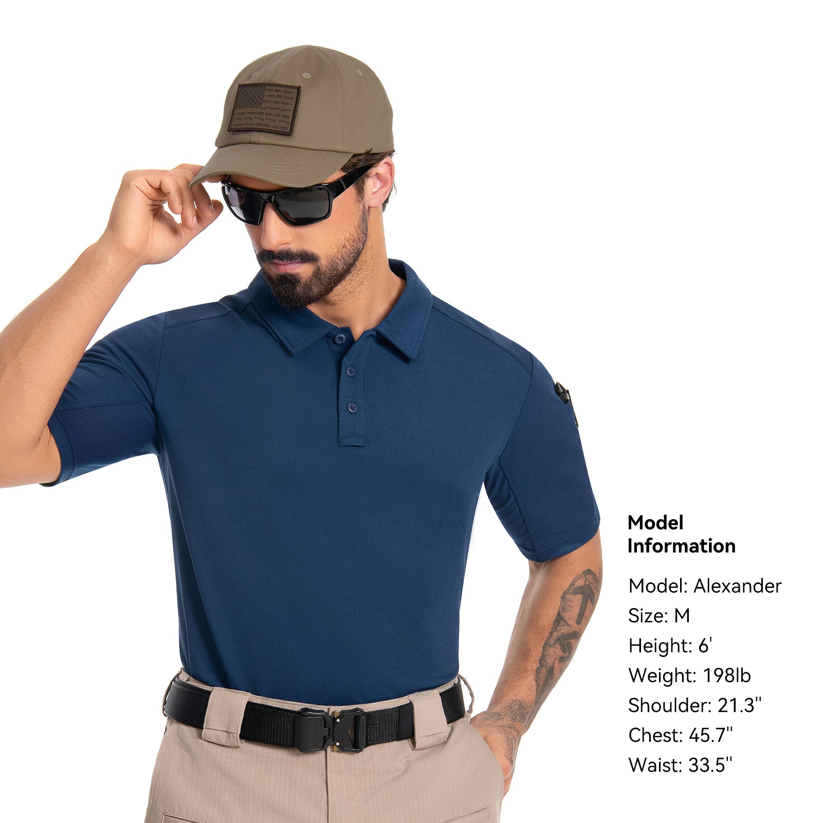Tactical Polo Shirts Short Sleeve Performance Shirt