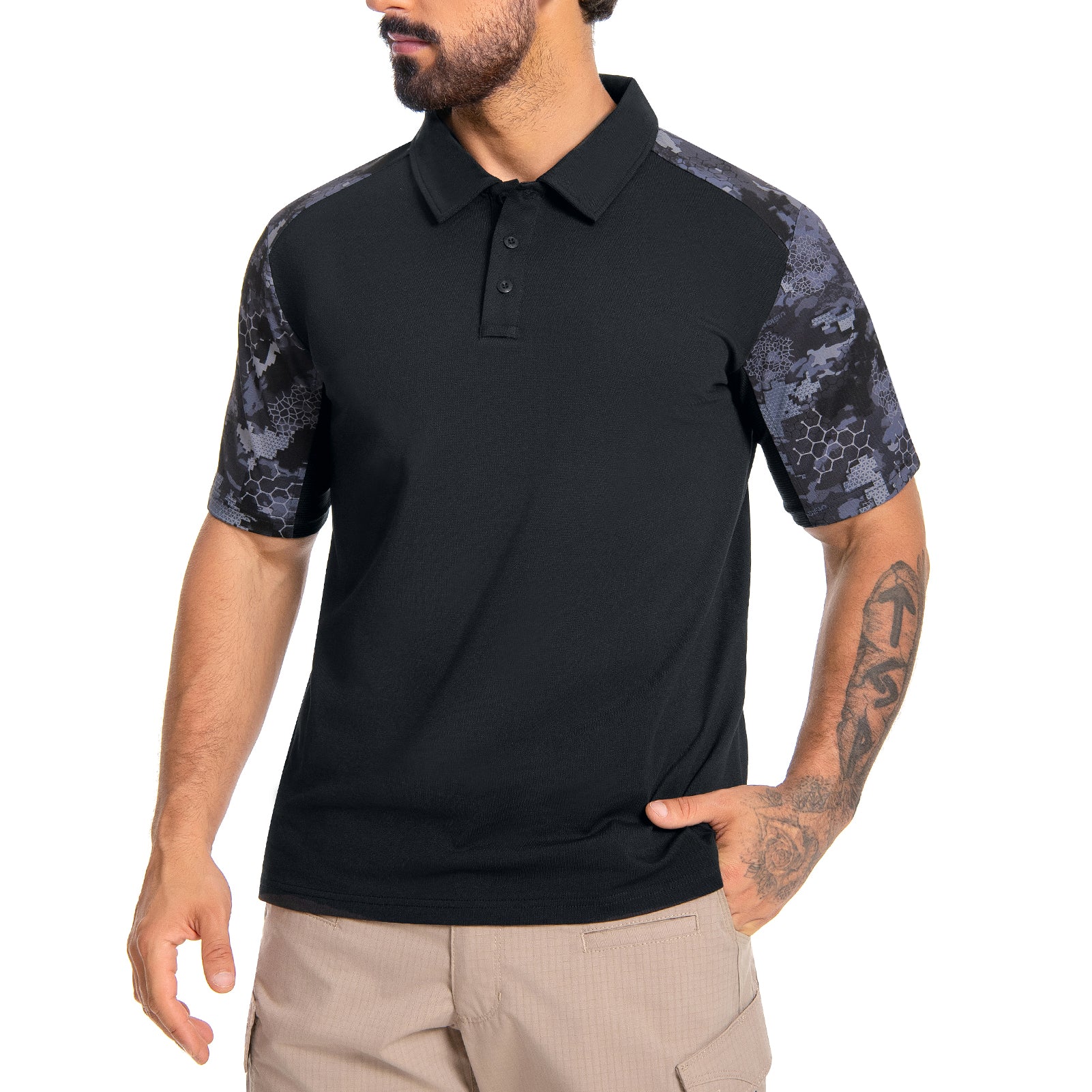 Tactical Polo Shirts Short Sleeve Performance Shirt