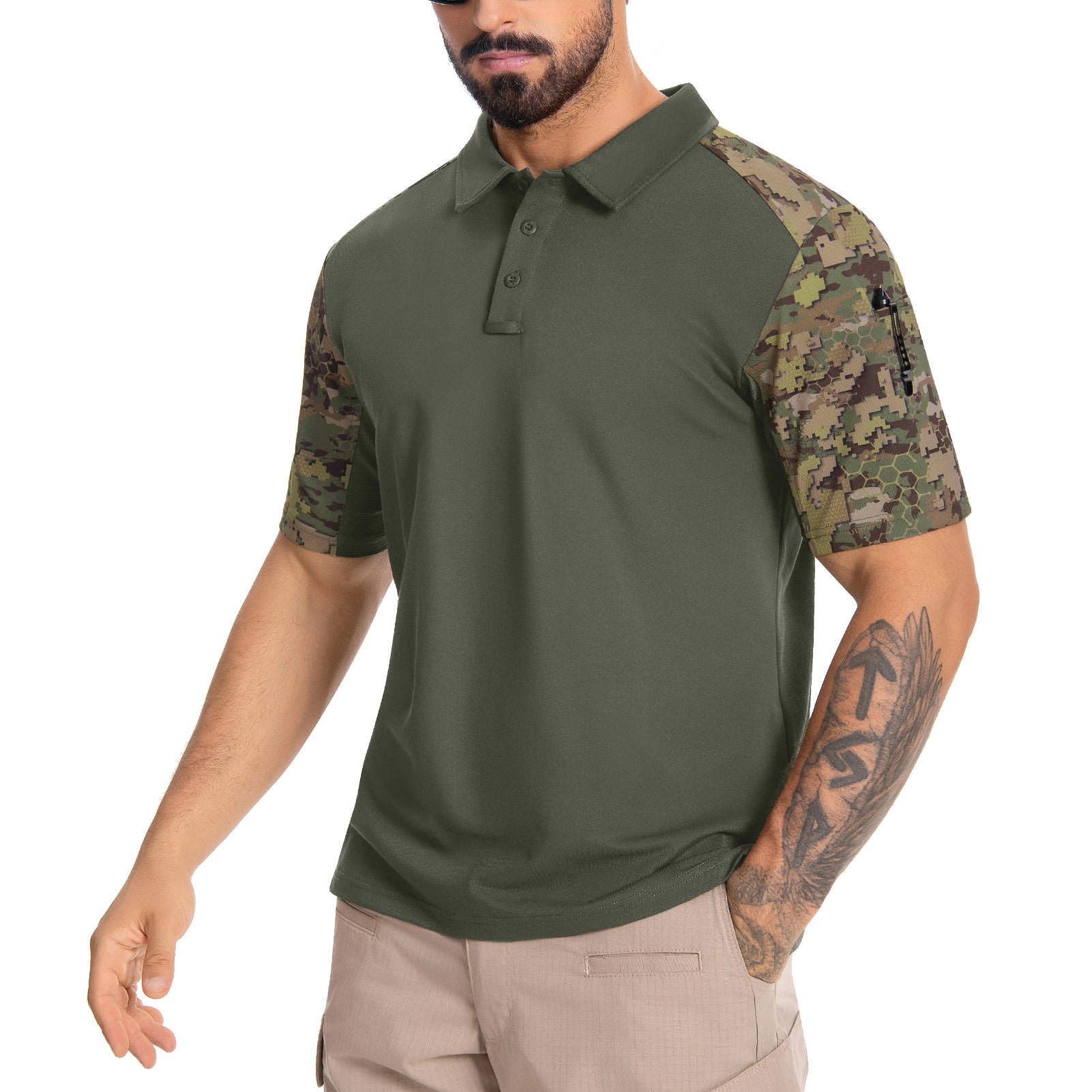 Tactical Polo Shirts Short Sleeve Performance Shirt