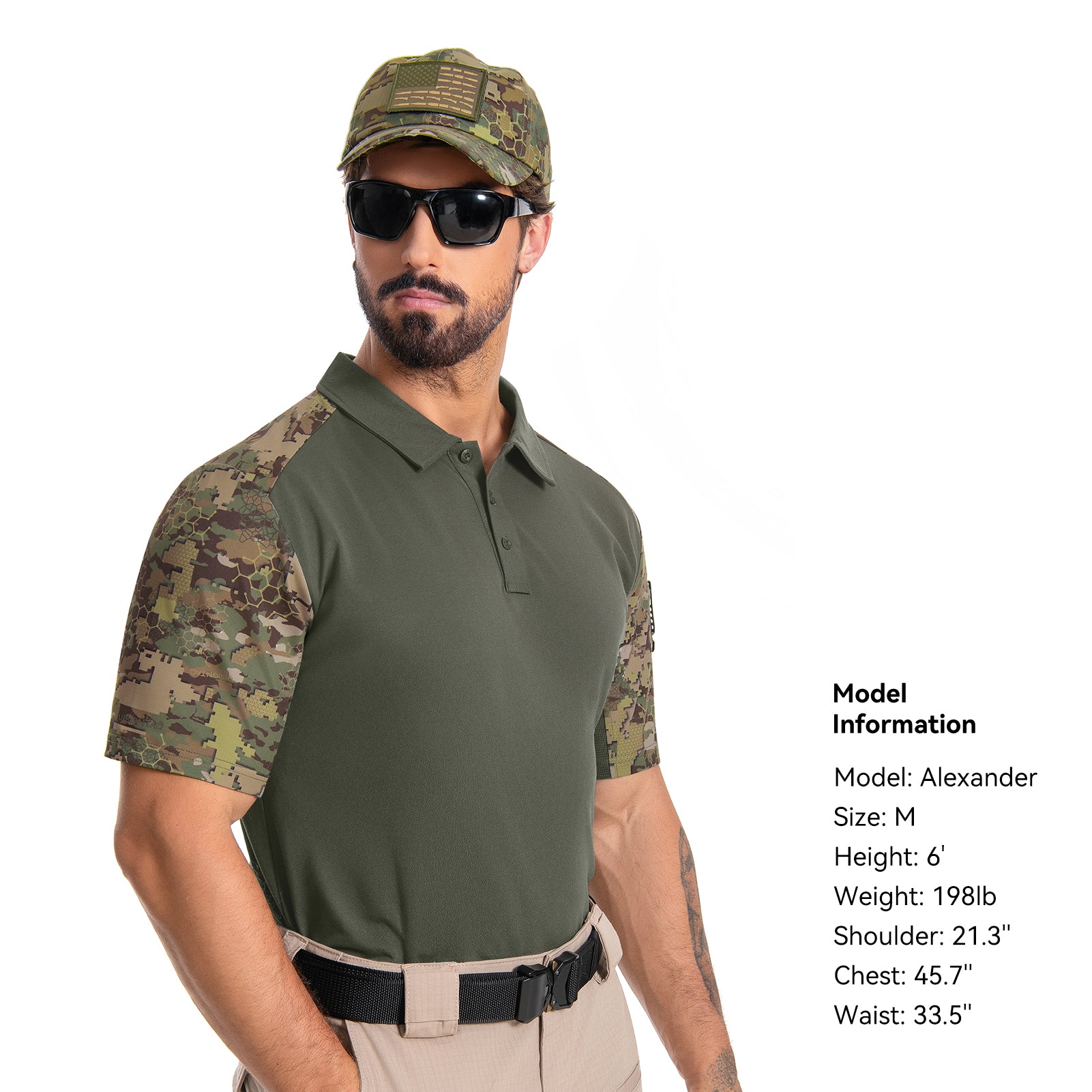 Tactical Polo Shirts Short Sleeve Performance Shirt