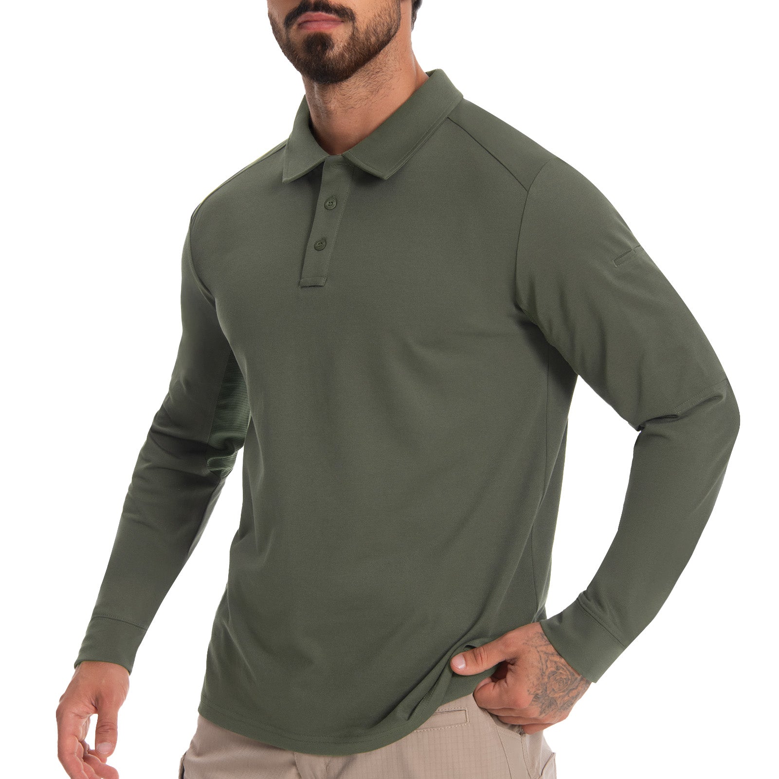 Tactical Polo Shirts Long Sleeve Performance Shirt