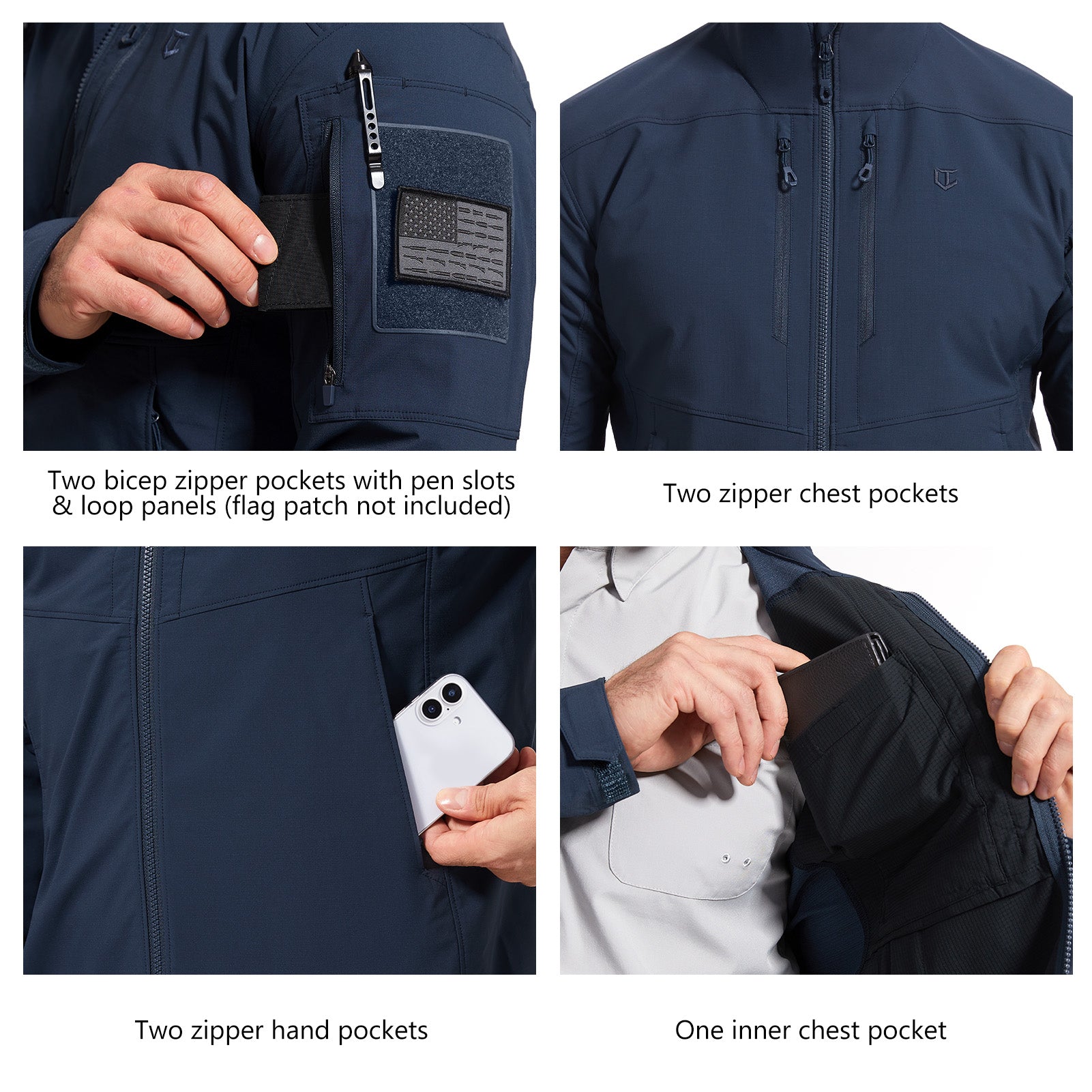Water Resistant Tactical Jacket