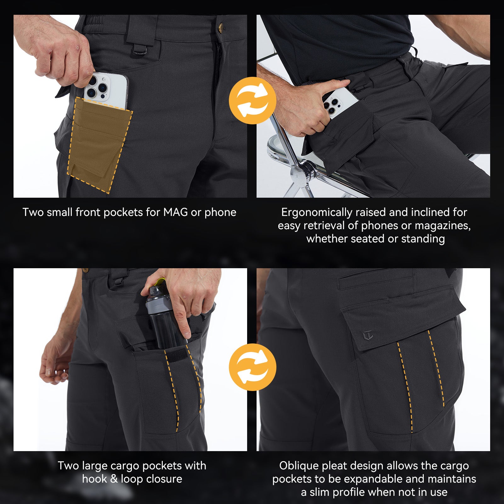 Men Ripstop Tactical Pants