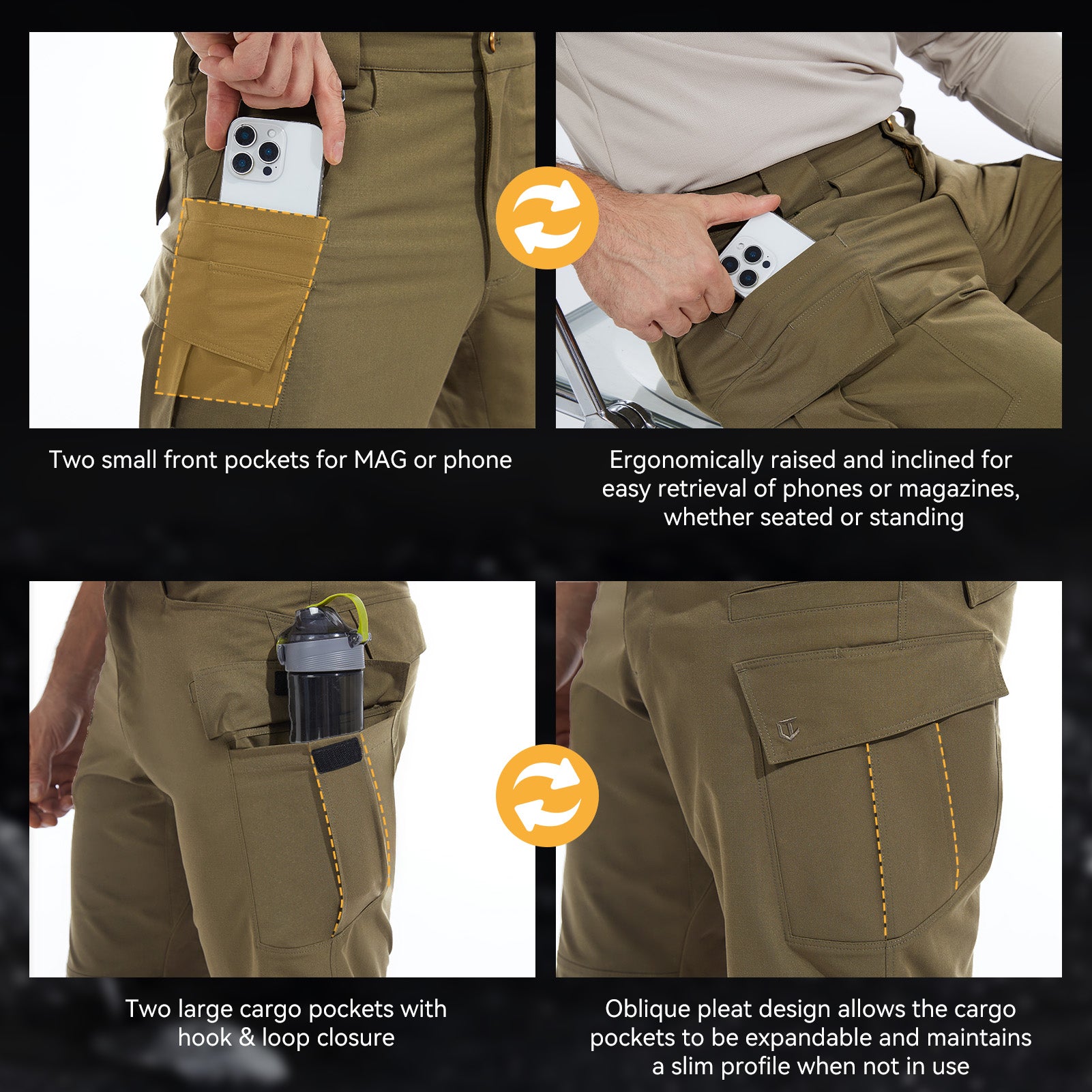 Men Ripstop Tactical Pants