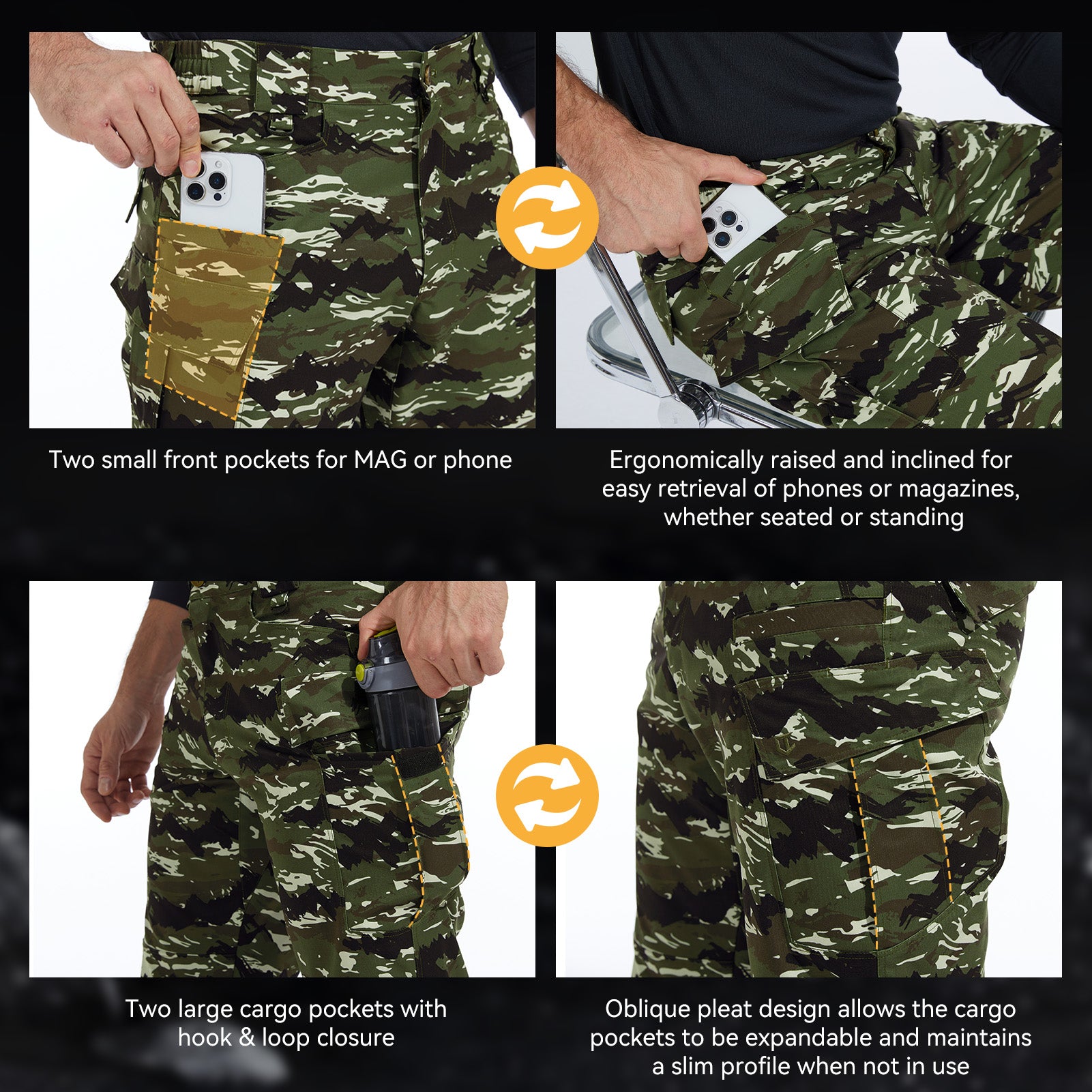 Men Ripstop Tactical Pants