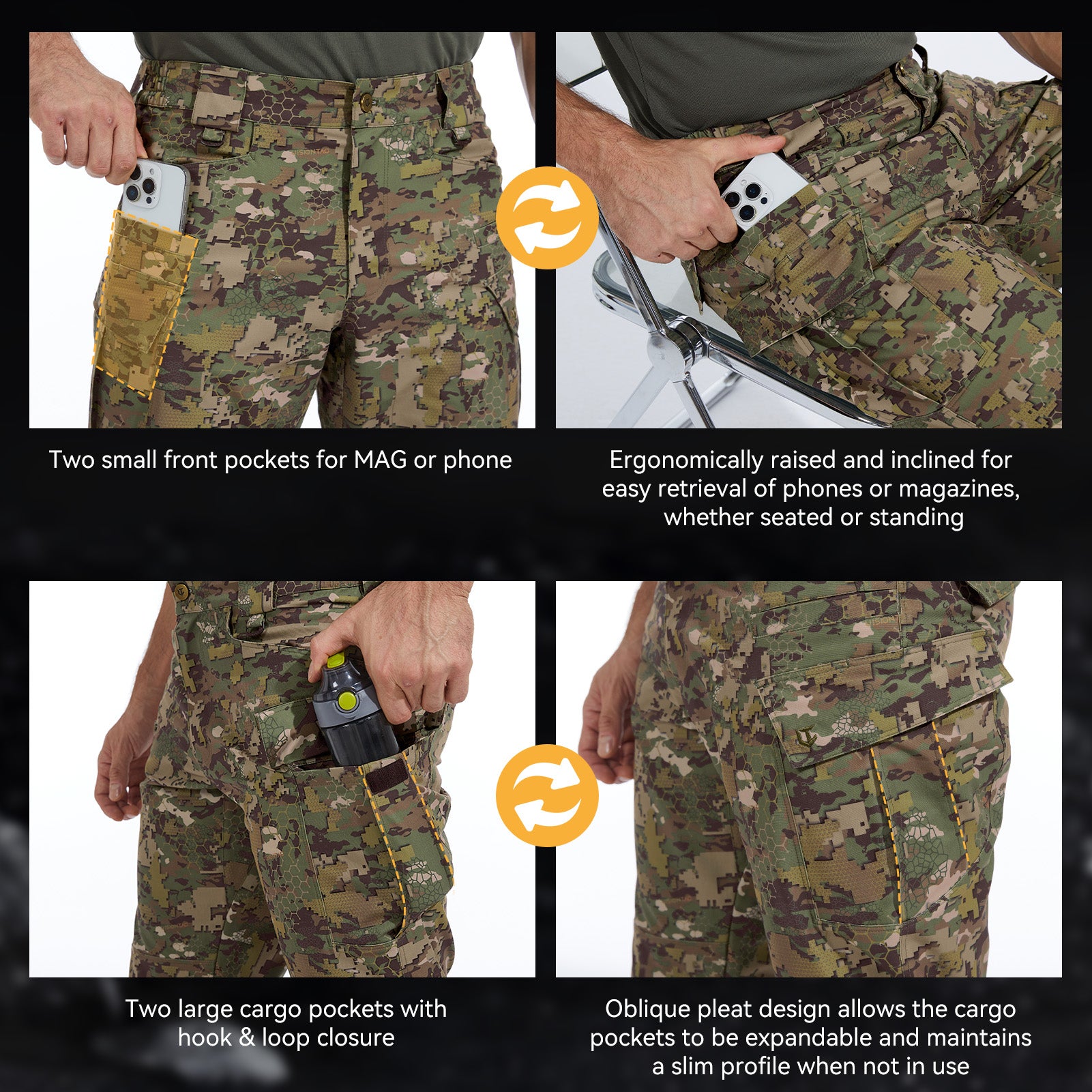 Men Ripstop Tactical Pants