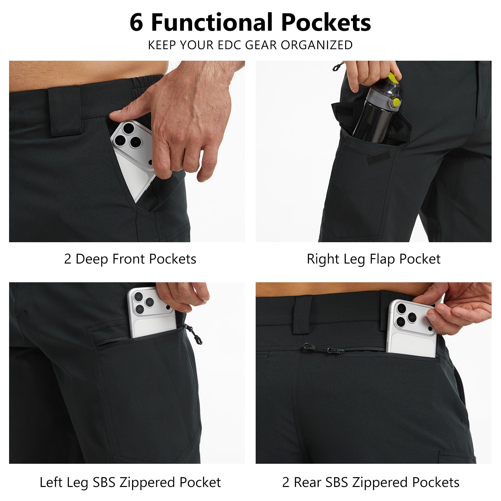 Men 10.5" Ripstop Tactical Shorts