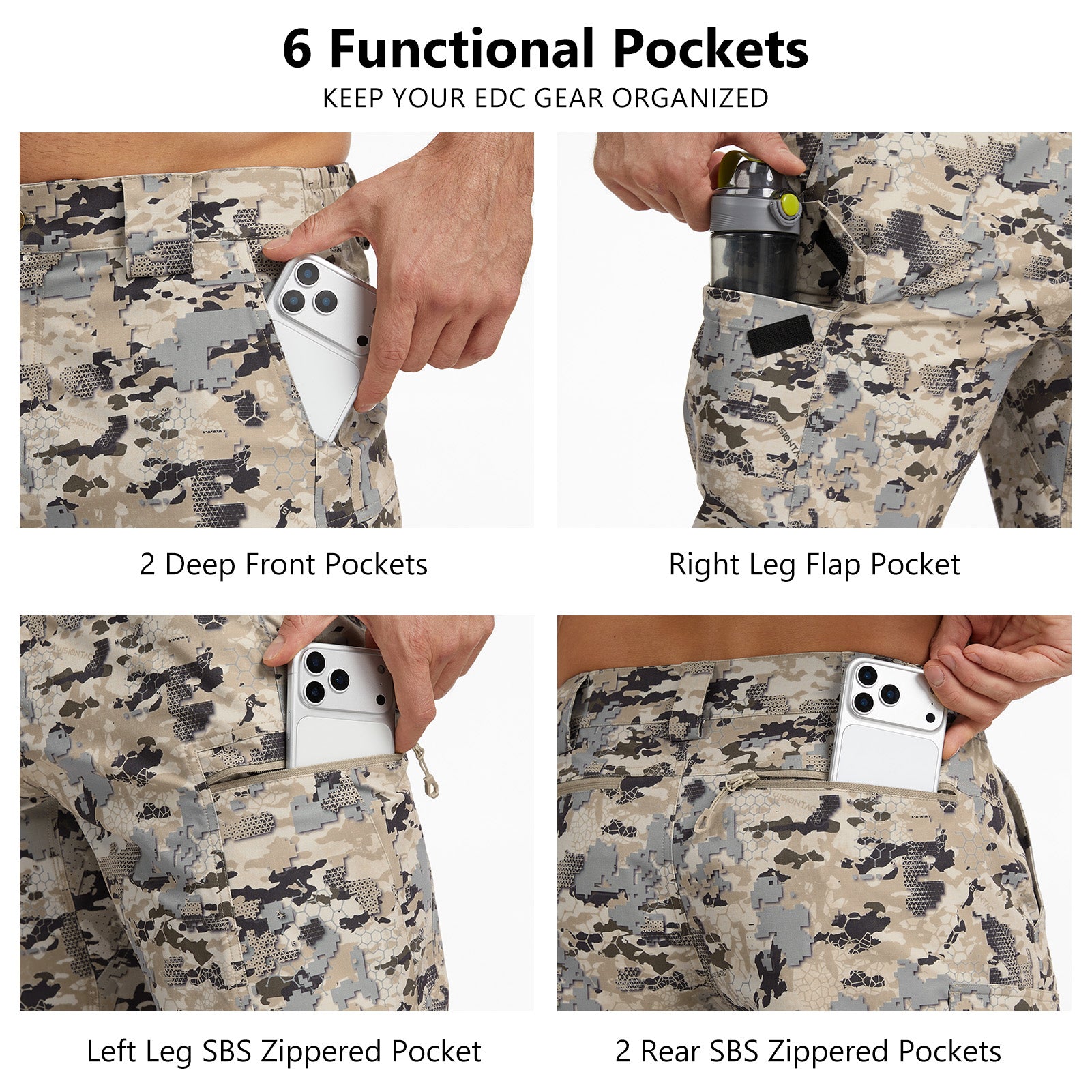 Men 10.5" Ripstop Tactical Shorts