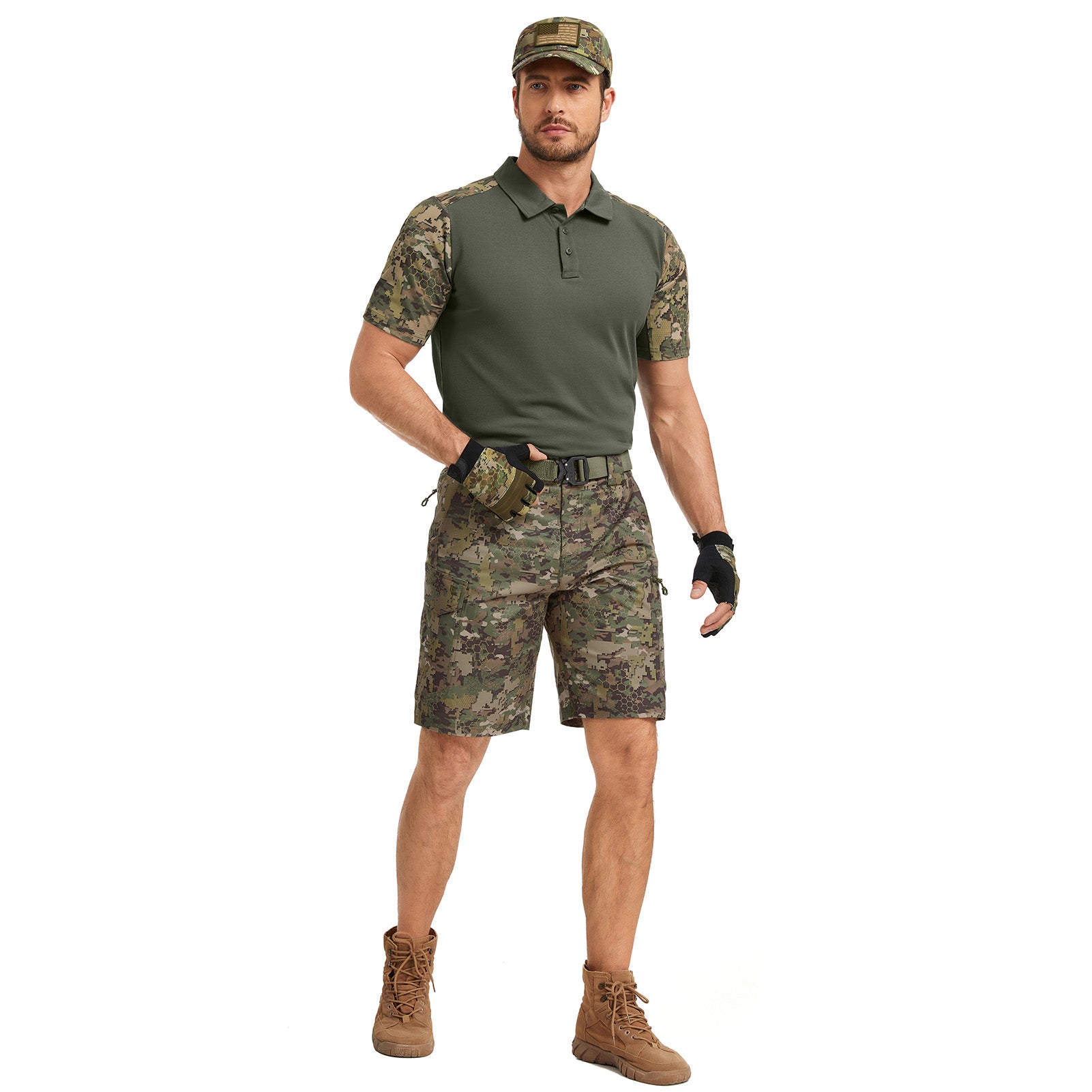 Men 10.5" Ripstop Tactical Shorts