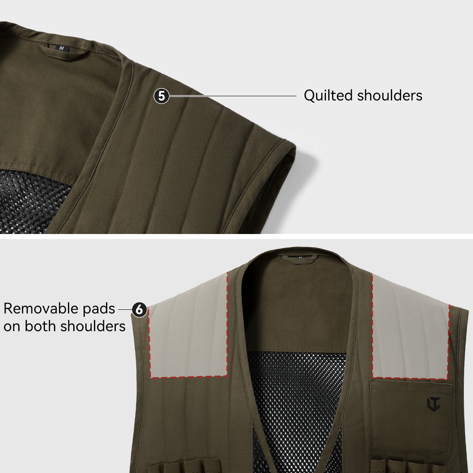 Unisex Tactical Shooting Range Vest