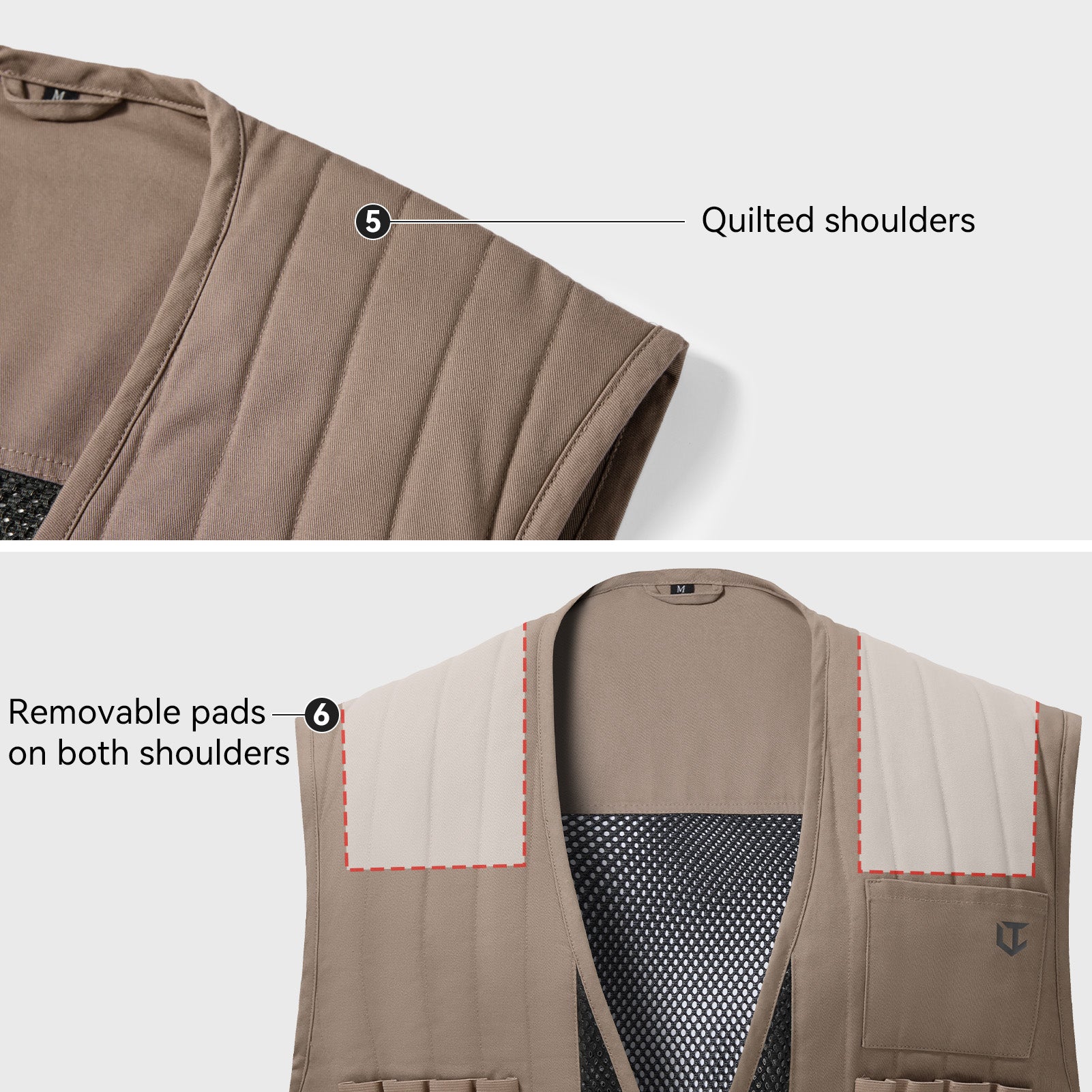 Unisex Tactical Shooting Range Vest