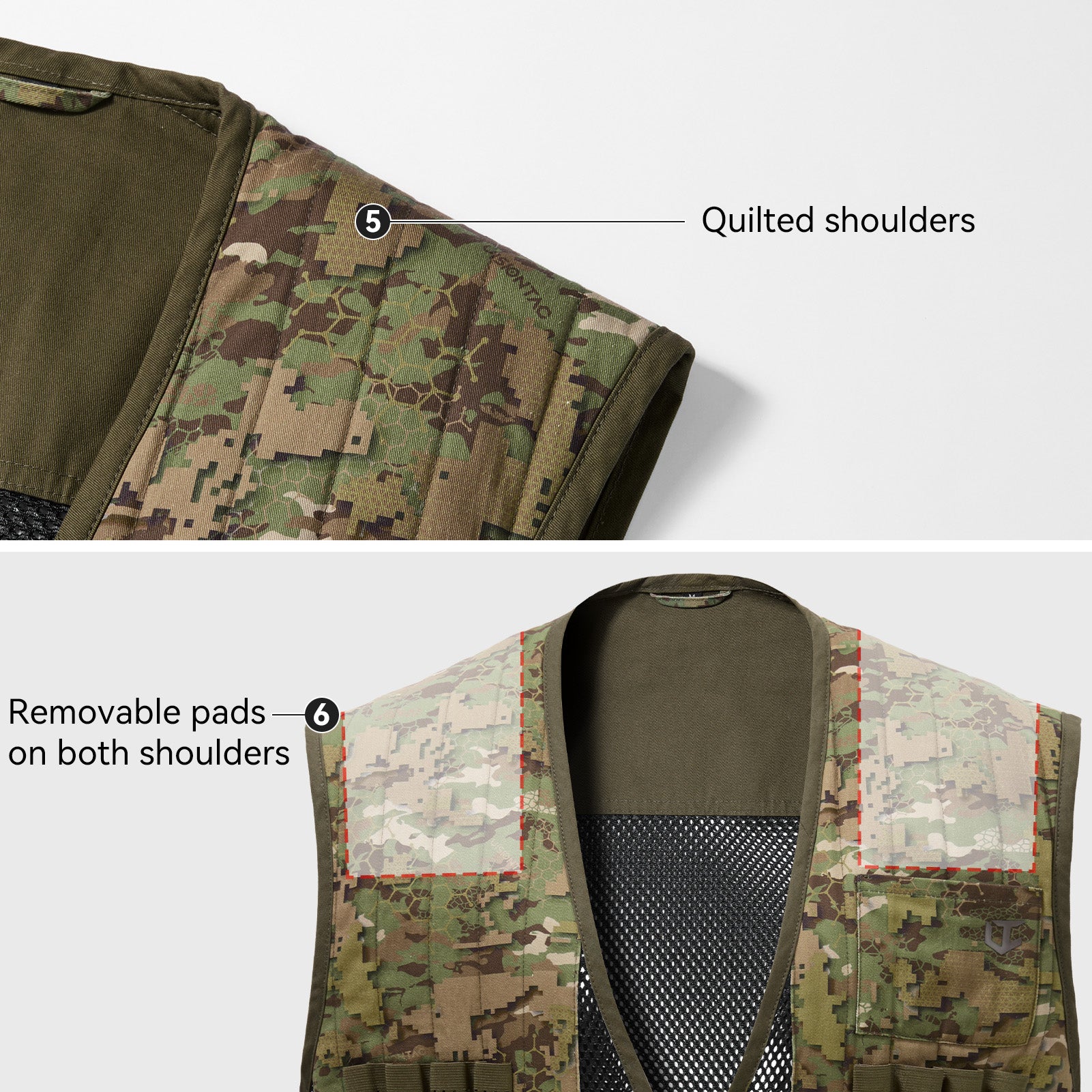 Unisex Tactical Shooting Range Vest