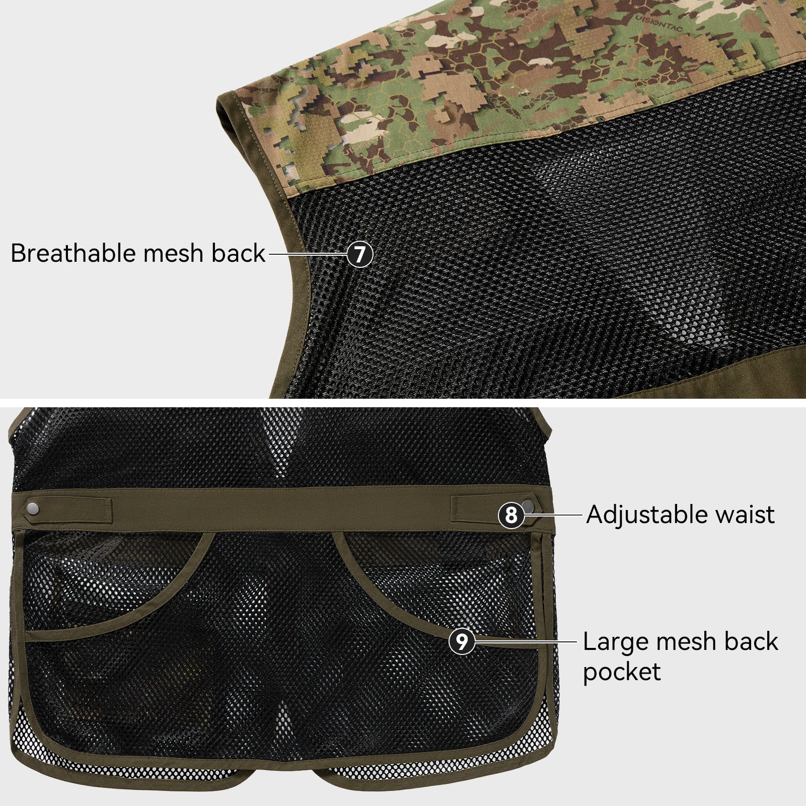 Unisex Tactical Shooting Range Vest