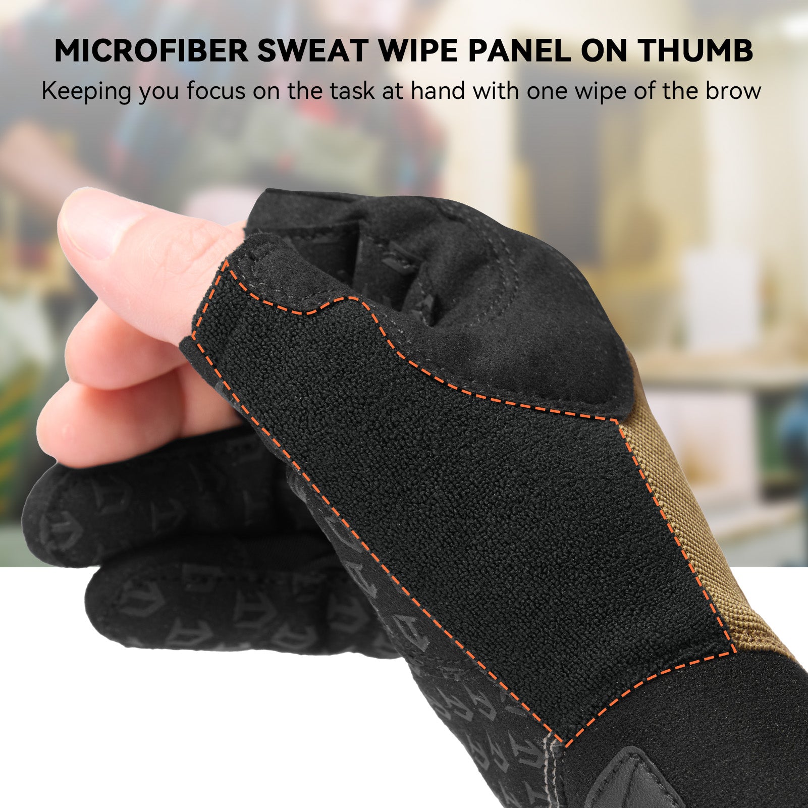 Utility Tactical Half Finger Gloves