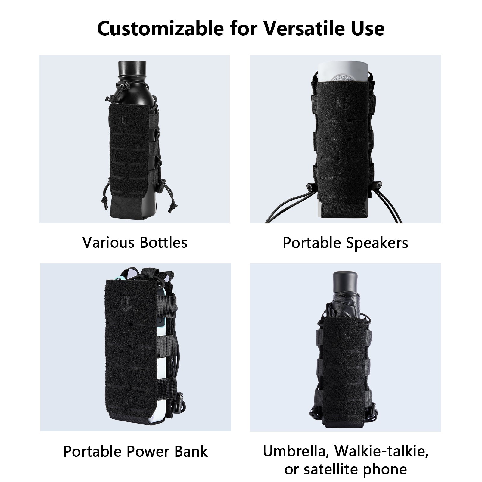 Tactical MOLLE Pouch Water Bottle