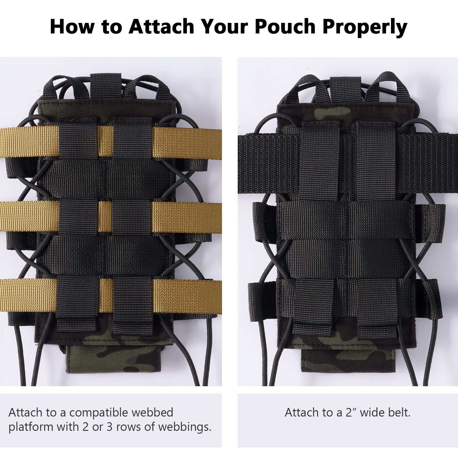 Tactical MOLLE Pouch Water Bottle