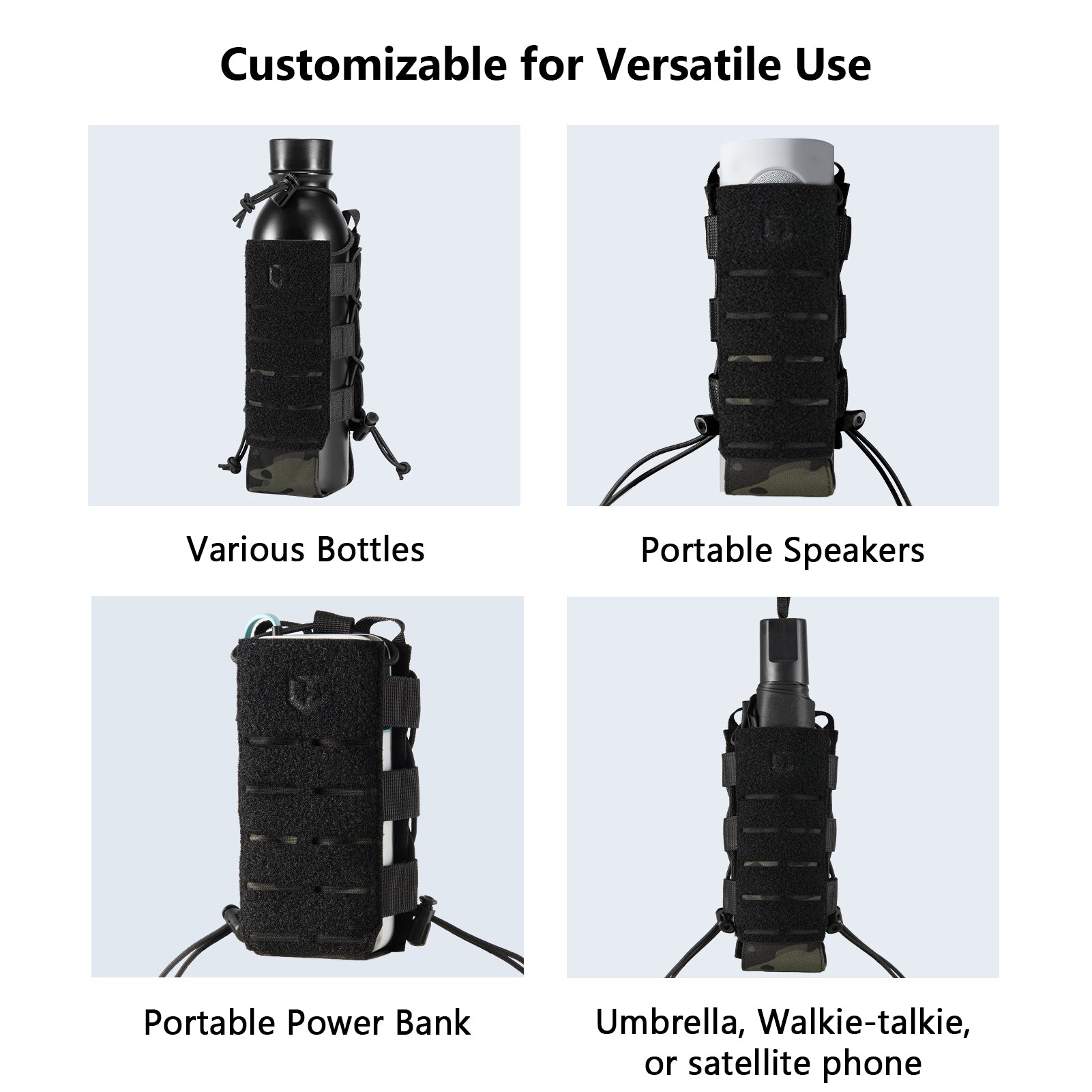 Tactical MOLLE Pouch Water Bottle