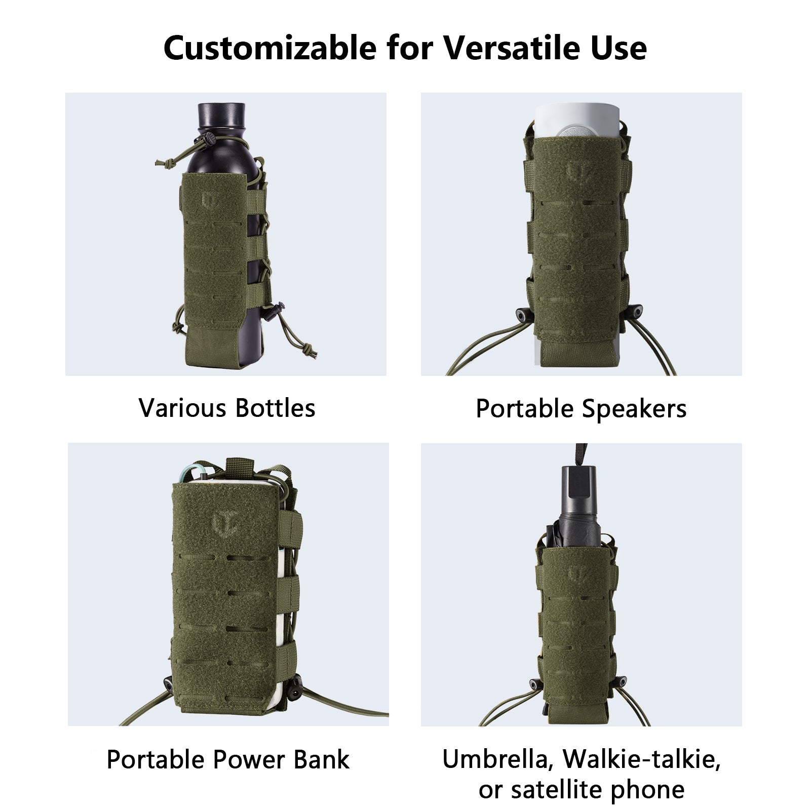 Tactical MOLLE Pouch Water Bottle